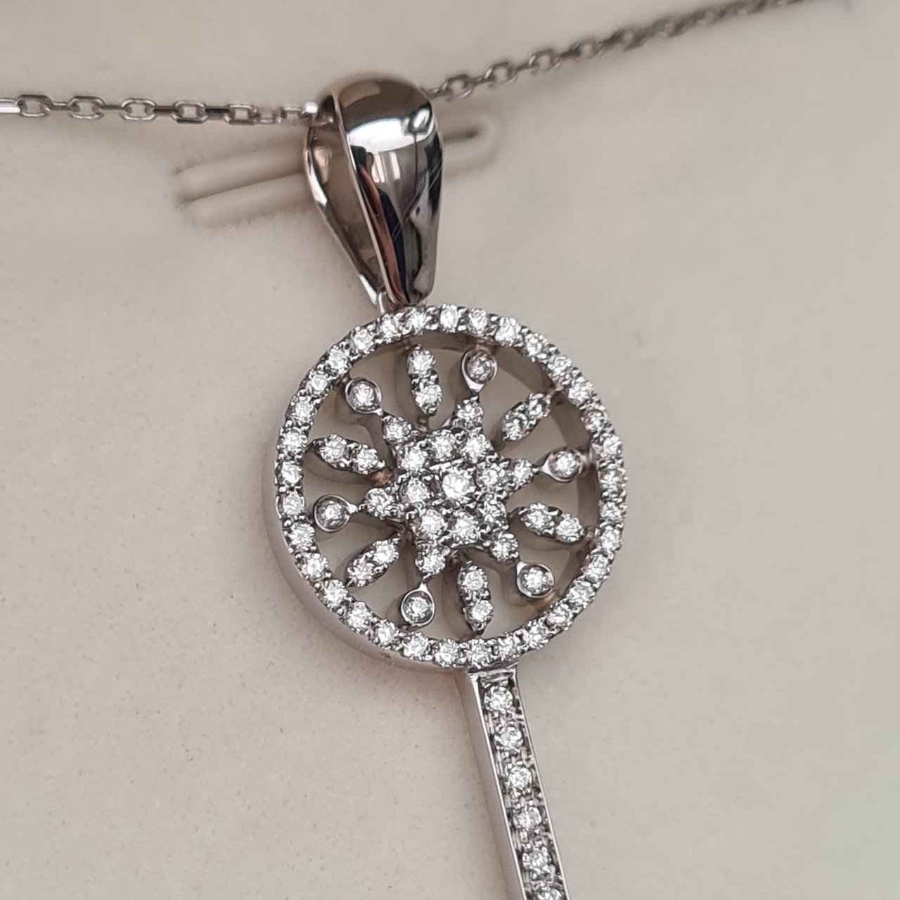 Колье Deimantas 95968481 45см 4,54гр 0,47ct. купить,NaN