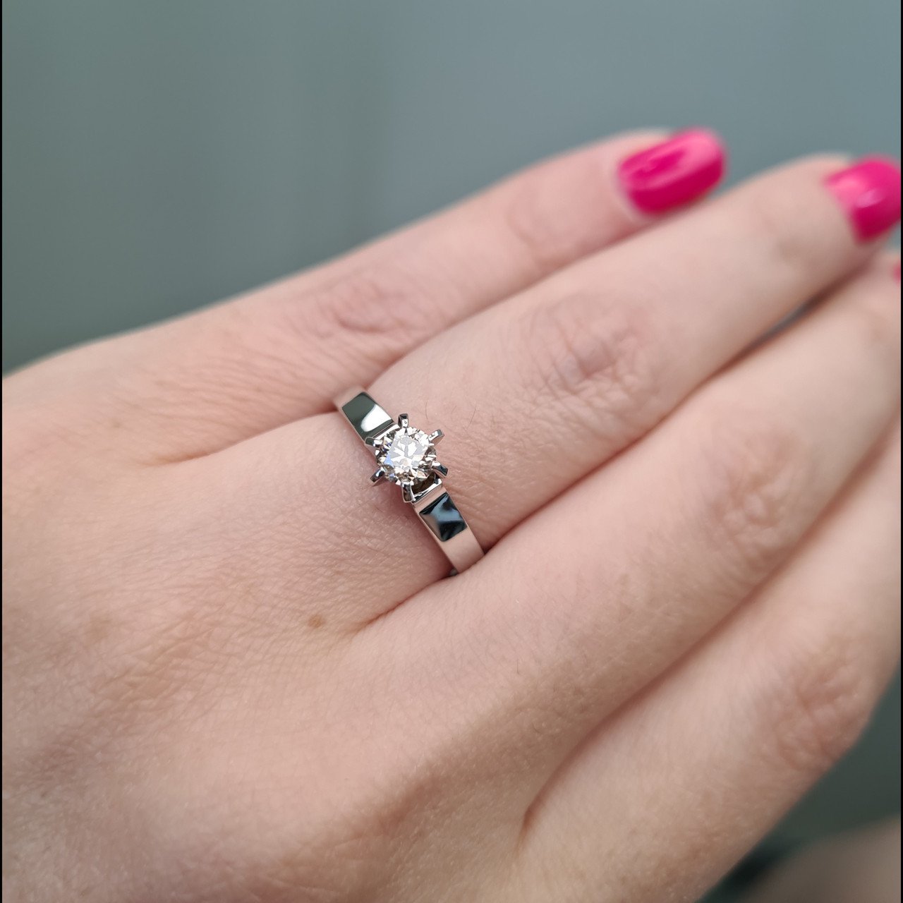 Кольцо Deimantas 93746995 16,5р 3,22гр 0,44ct. купить,NaN