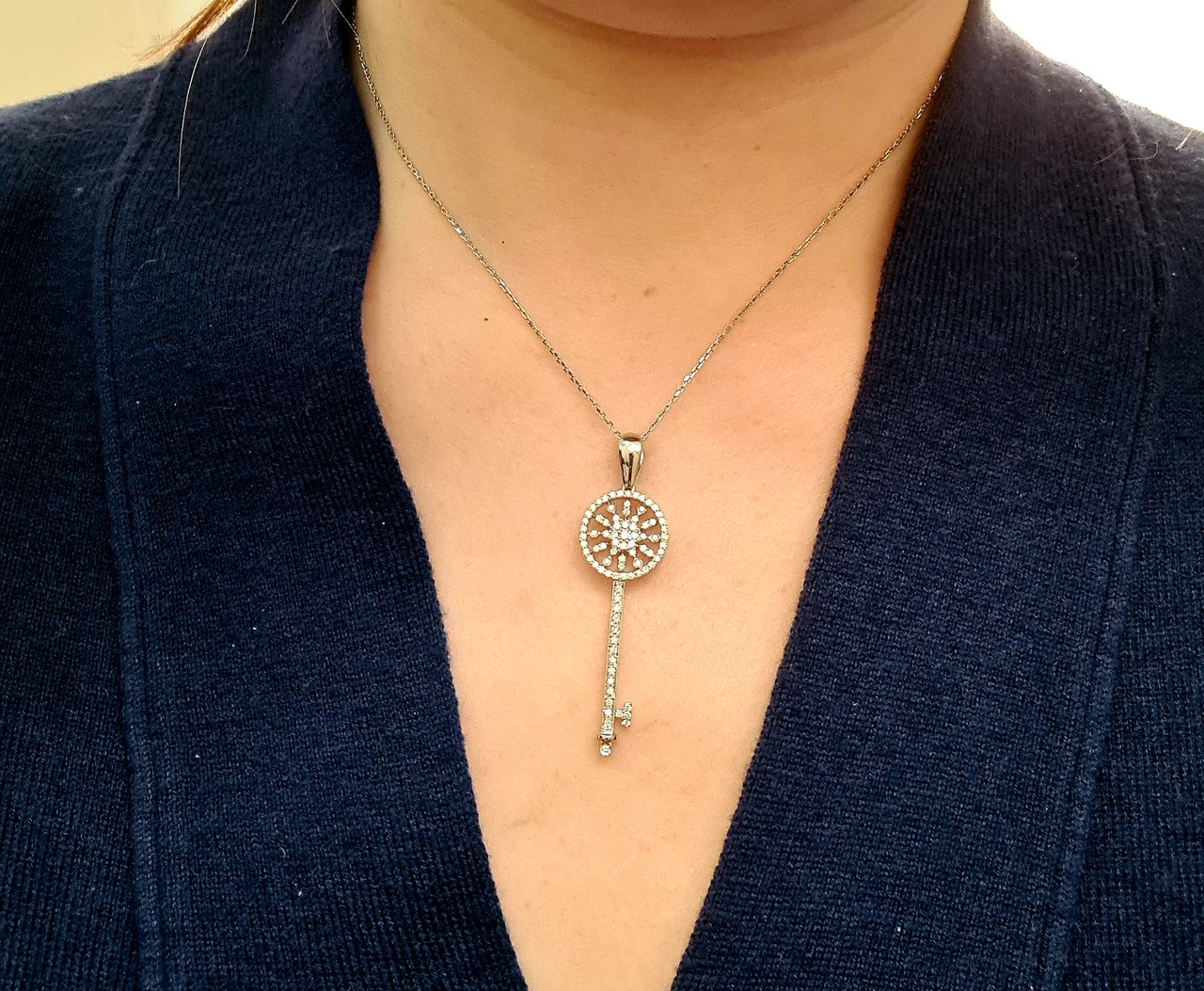 Колье Deimantas 95968481 45см 4,54гр 0,47ct. купить,NaN