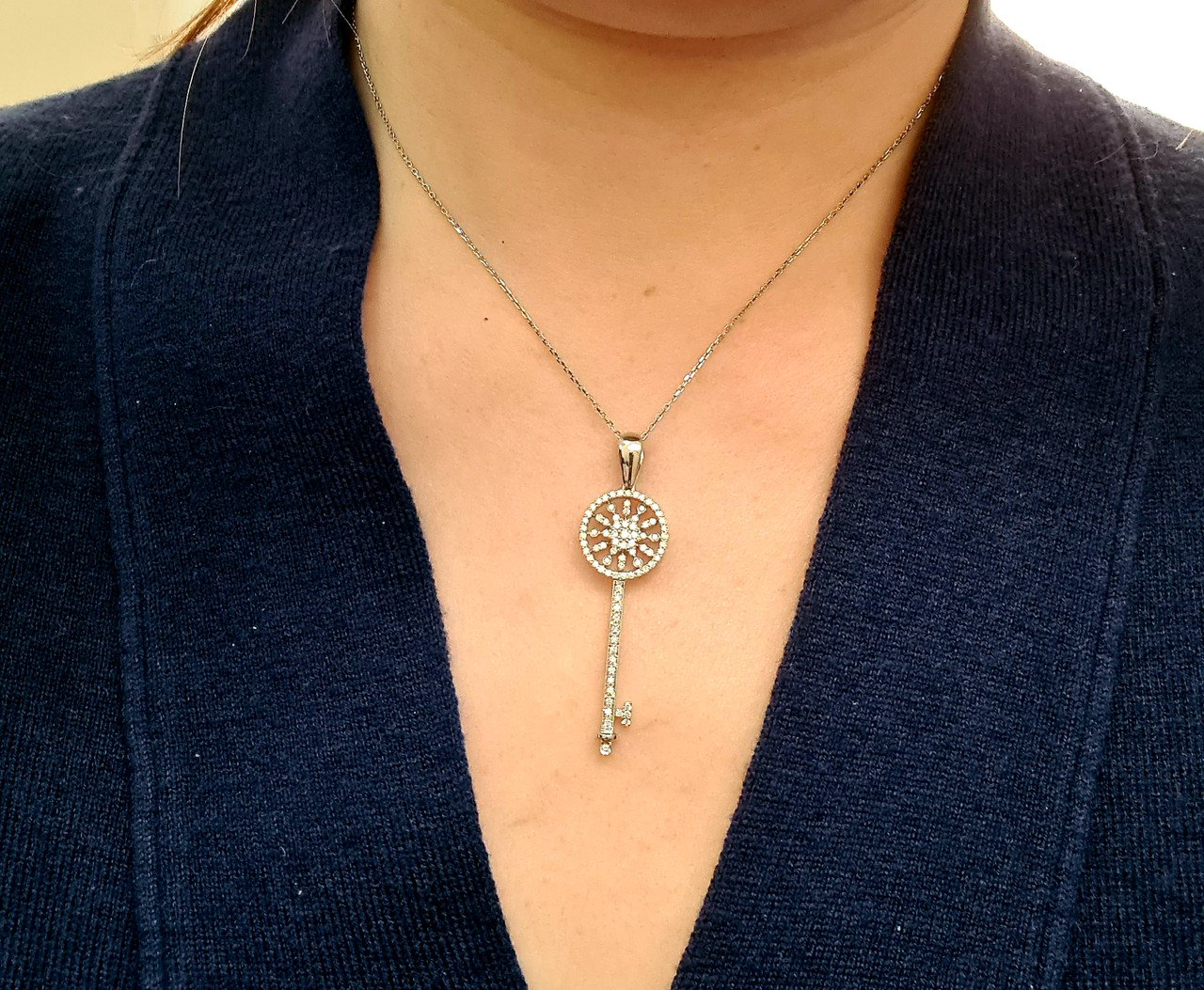 Колье Deimantas 95968481 45см 4,54гр 0,47ct. купить,NaN