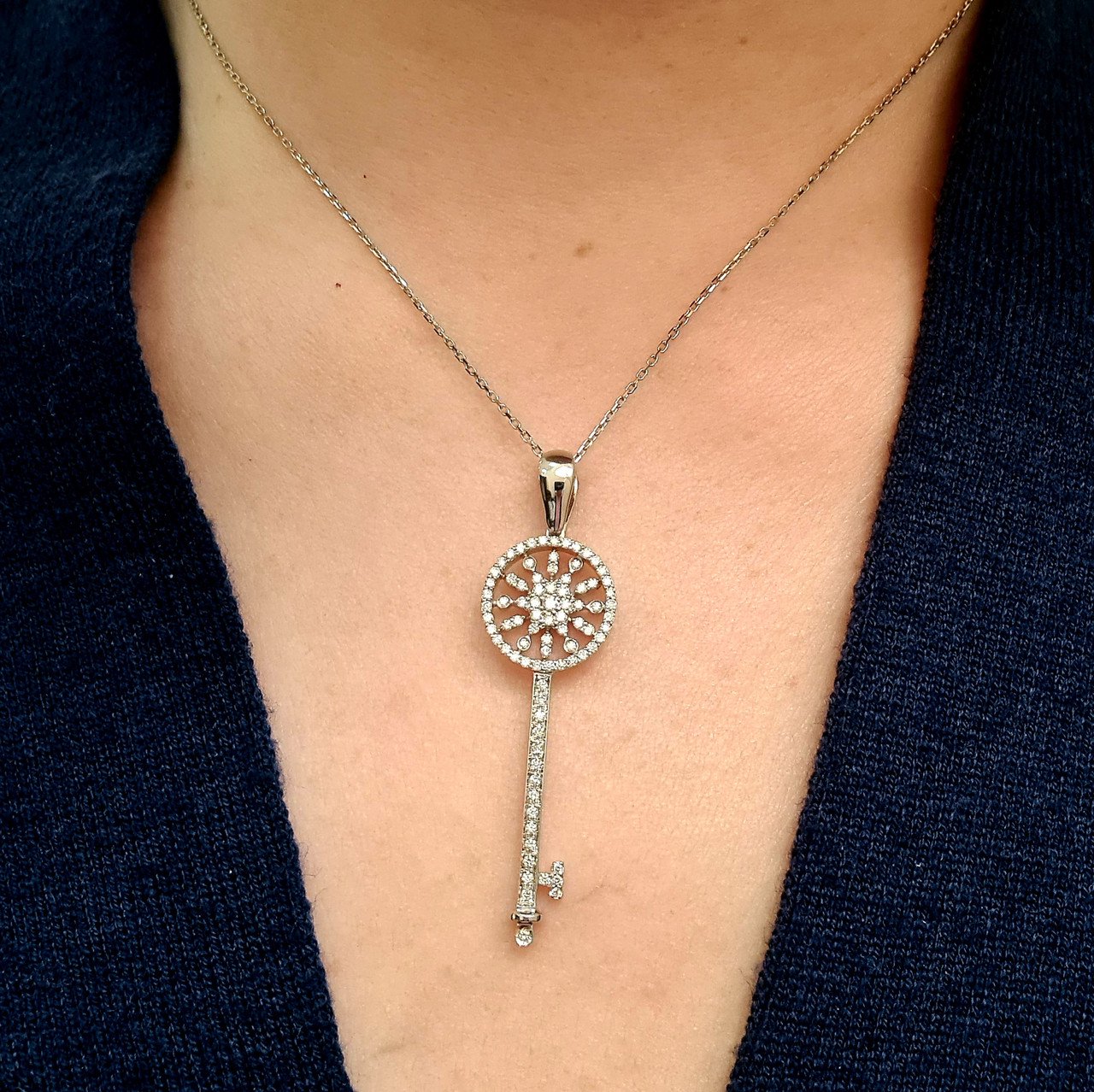 Колье Deimantas 95968481 45см 4,54гр 0,47ct. купить,NaN