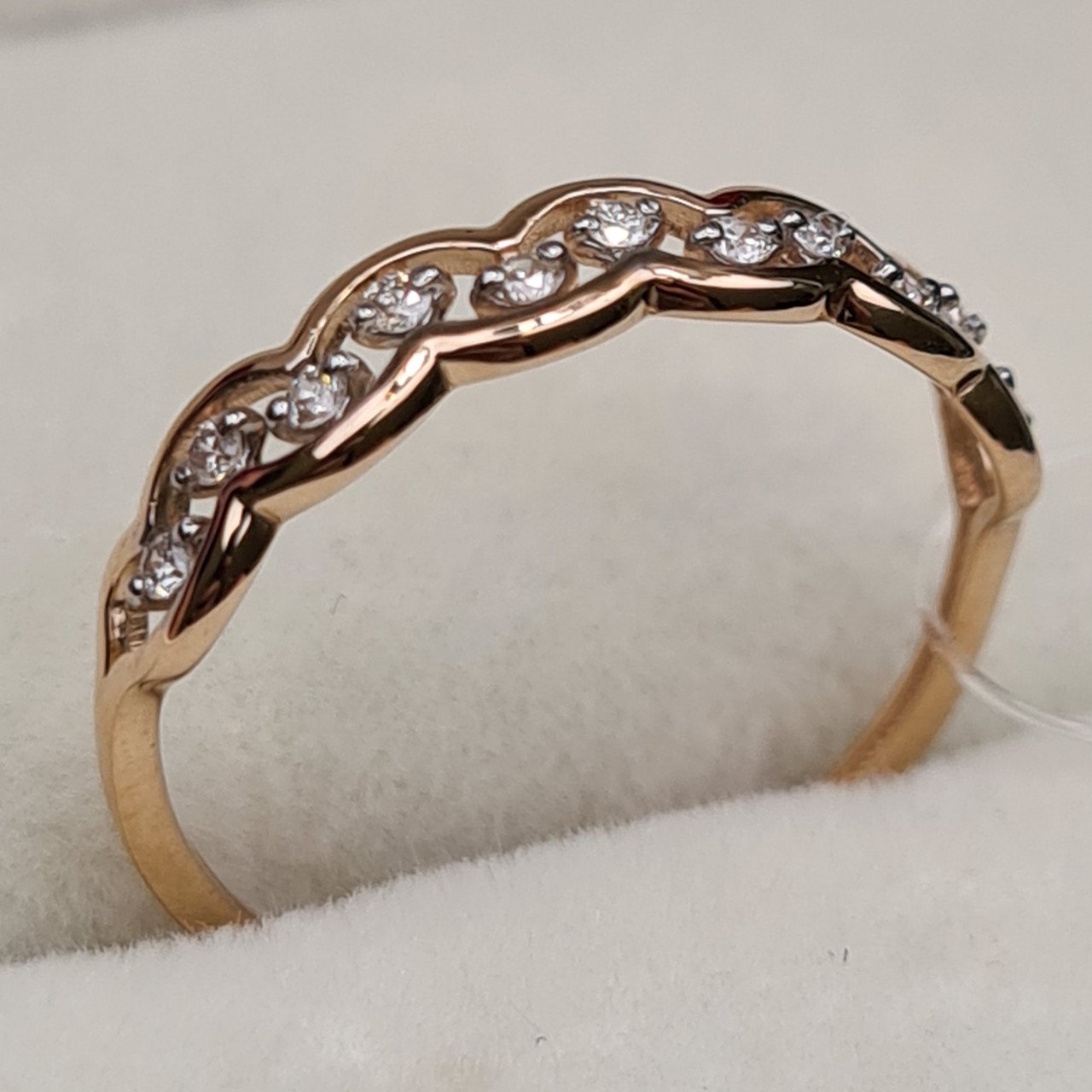 Кольцо Deimantas 98168821 16,5р 0,96гр 0,10ct. купить,NaN