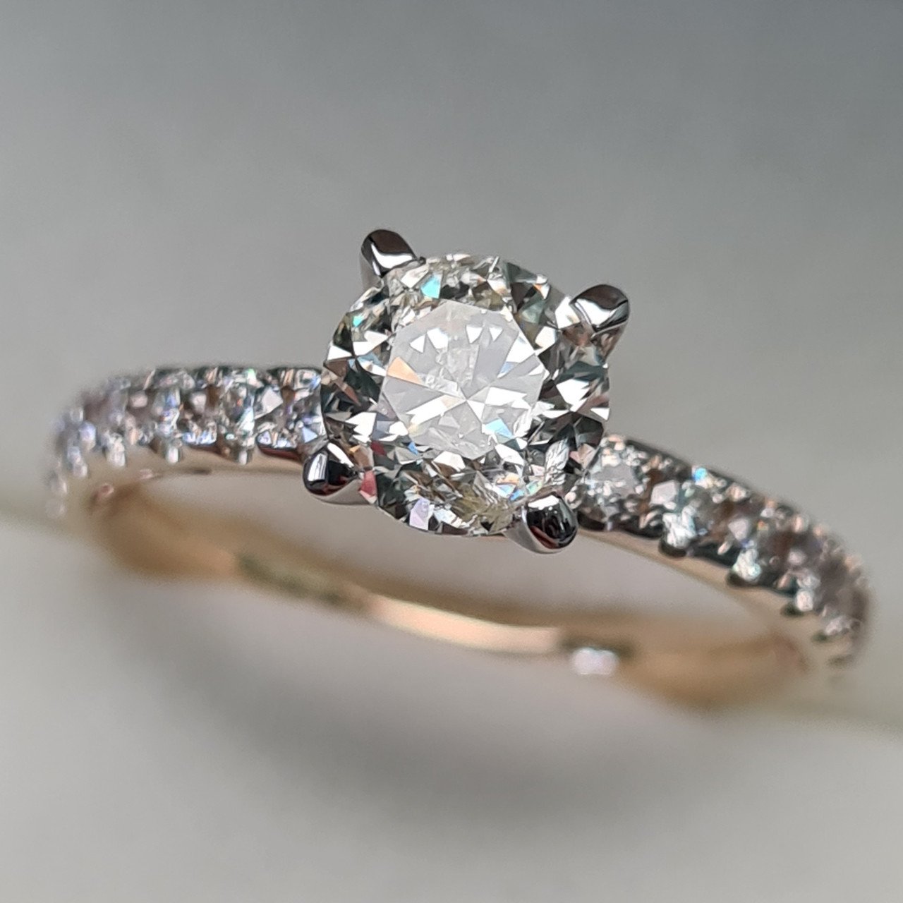 Кольцо Deimantas 93723338 16,5р 3,42гр 1,52ct. купить,NaN