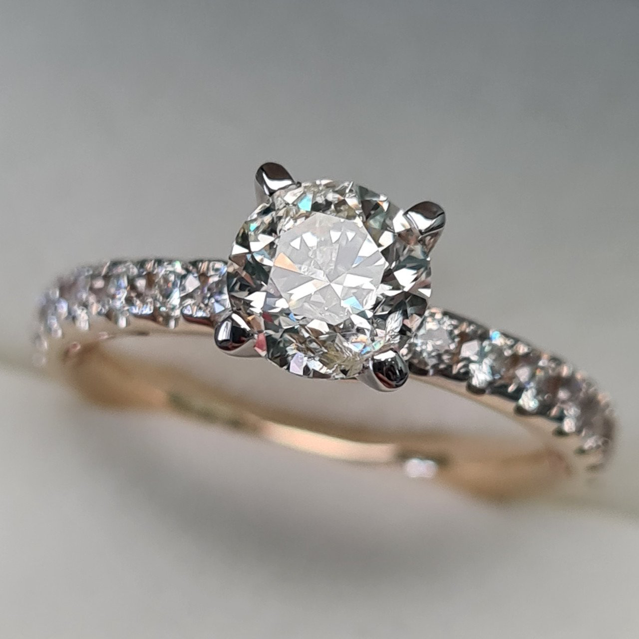 Кольцо Deimantas 93723338 16,5р 3,42гр 1,52ct. купить,NaN