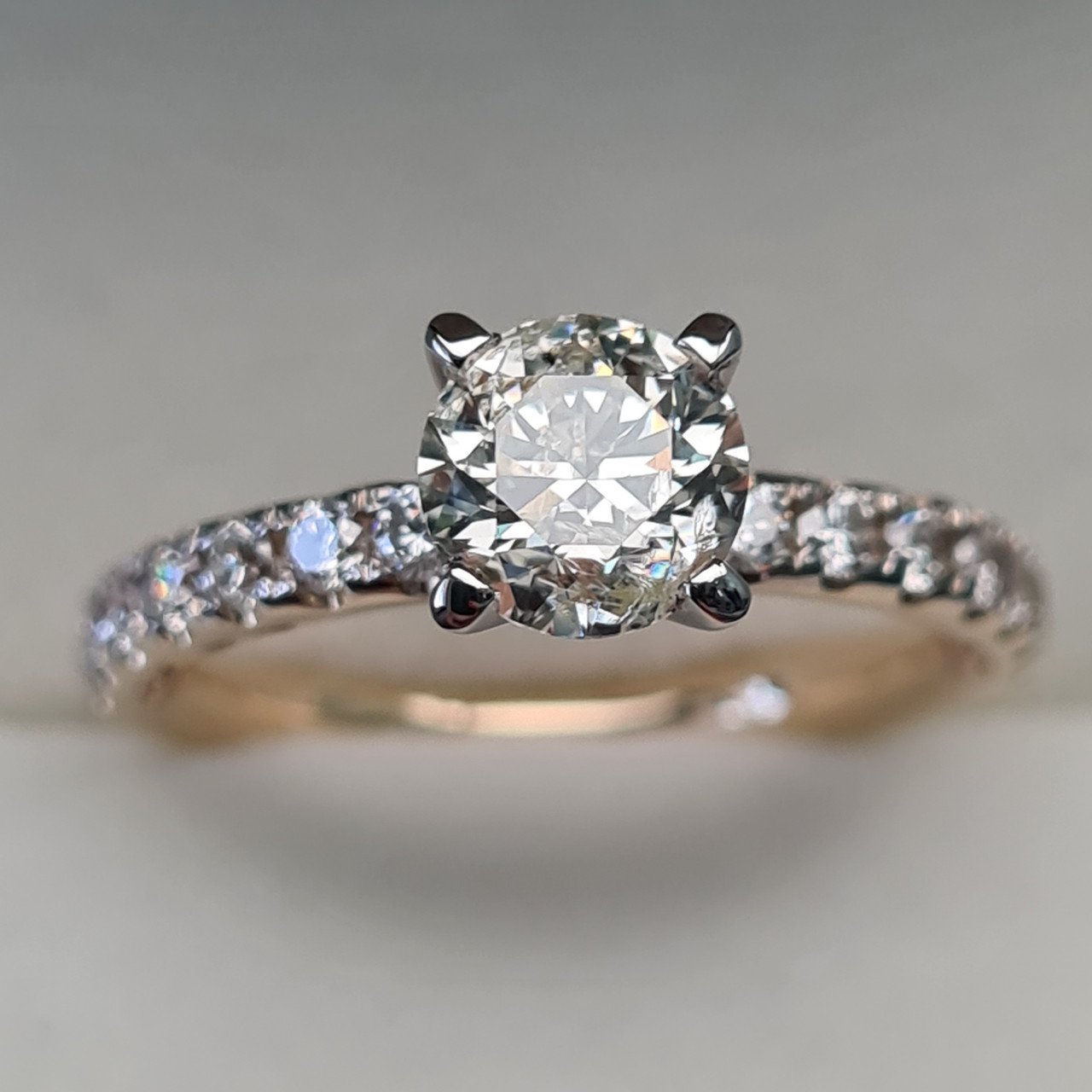Кольцо Deimantas 93723338 16,5р 3,42гр 1,52ct. купить,NaN