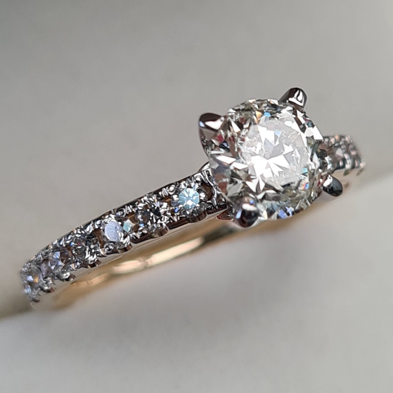 Кольцо Deimantas 93723338 16,5р 3,42гр 1,52ct. купить,NaN