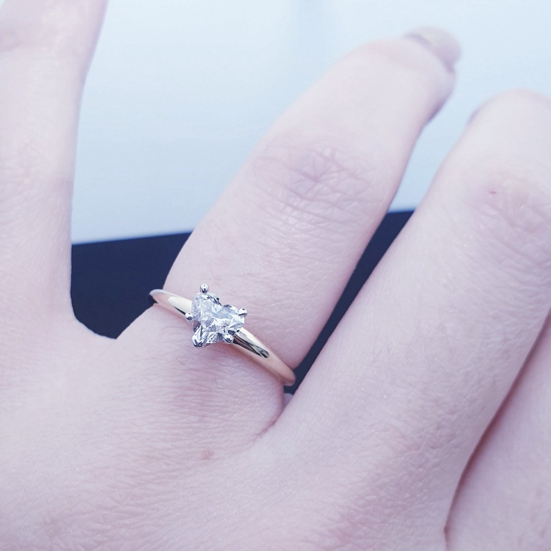Кольцо Deimantas 68082222 16,51р 1,3гр 0,44ct. купить,NaN