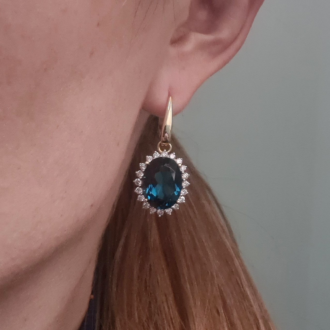 Серьги Deimantas 95968486 14,3гр 1,16ct. купить,NaN