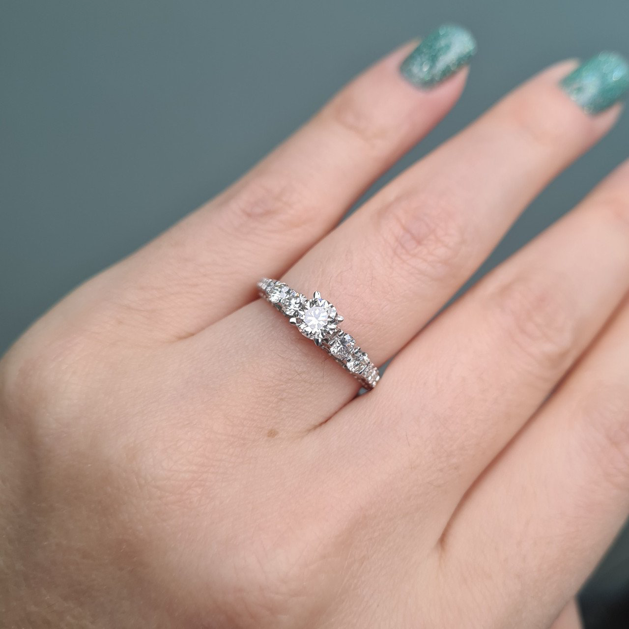 Кольцо Deimantas 95975078 17,5р 3,21гр 1,48ct. купить,NaN