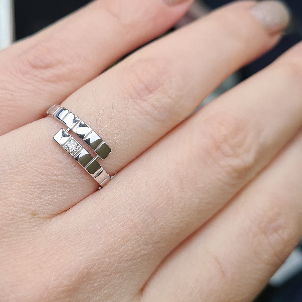 Кольцо Deimantas 98169685 17р 1,41гр 0,05ct. купить,NaN