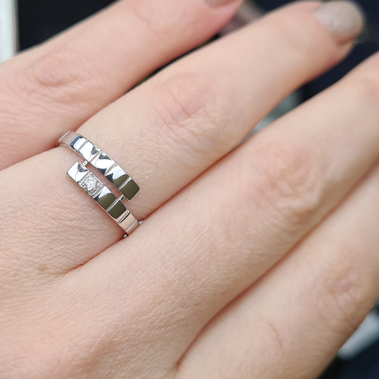 Кольцо Deimantas 98169685 17р 1,41гр 0,05ct. купить,NaN