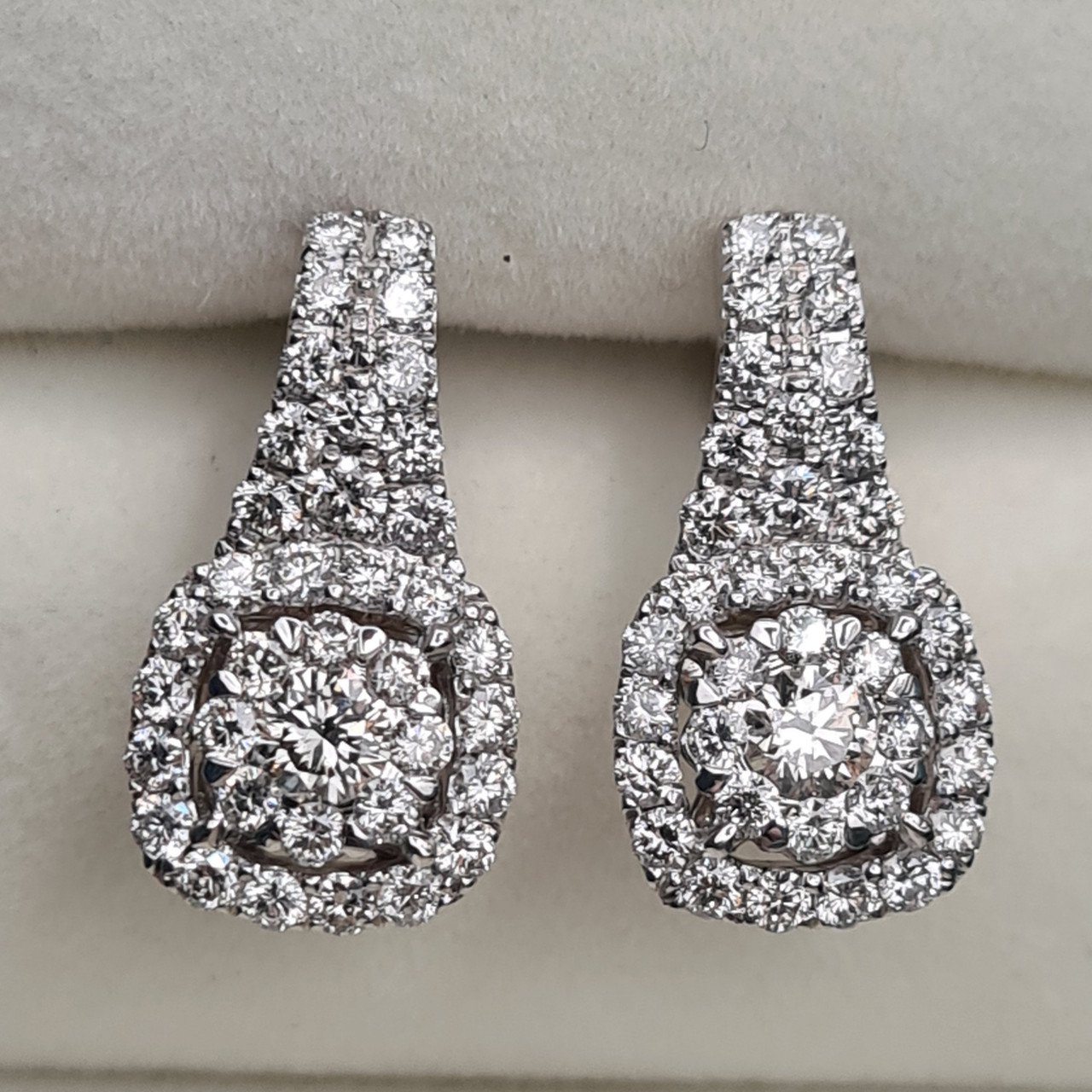 Серьги Deimantas 95975096 6,77гр 2,33ct. купить,NaN