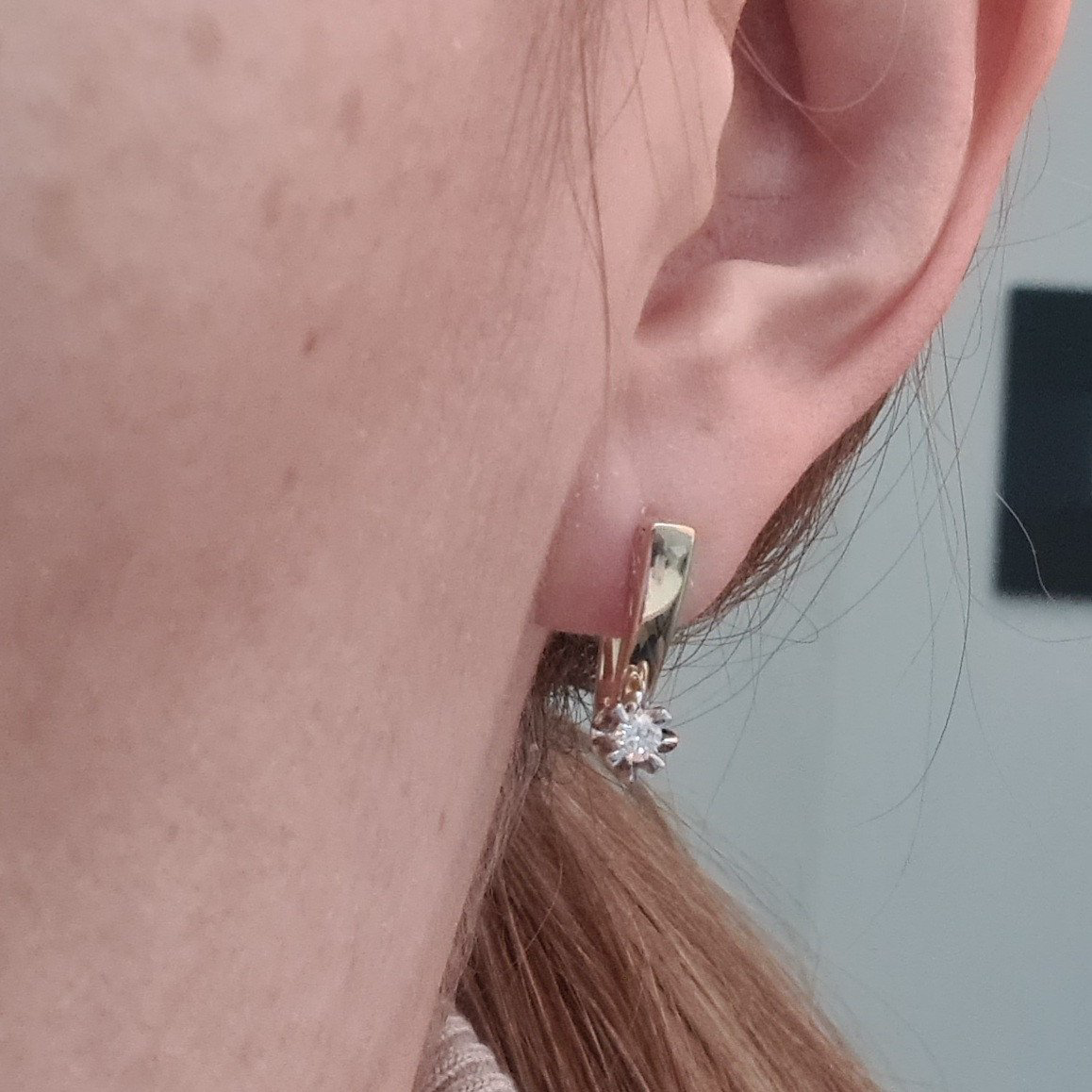 Серьги Deimantas 98178101 3,95гр 0,24ct. купить,NaN