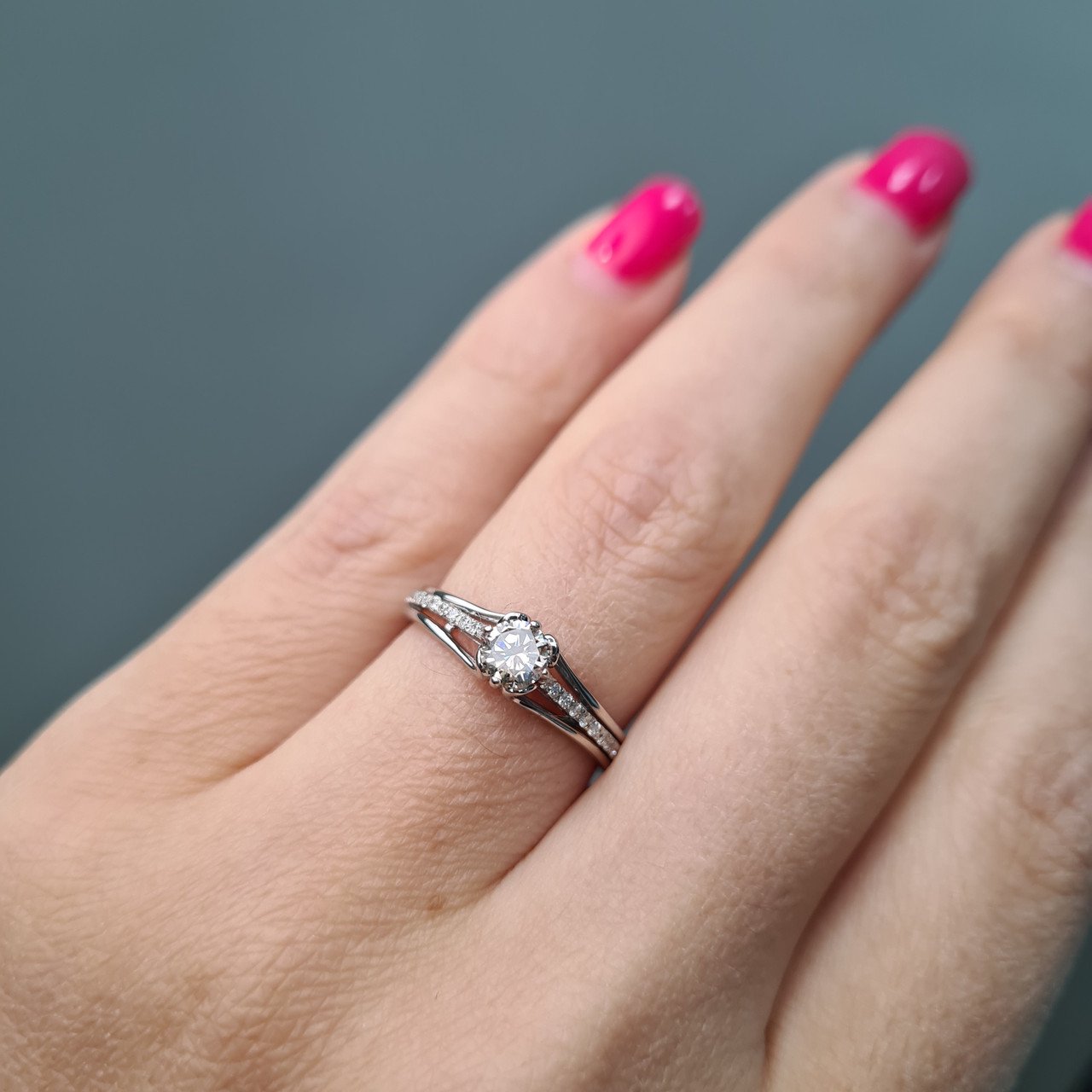 Кольцо Deimantas 94141644 18р 2,61гр 0,49ct. купить,NaN