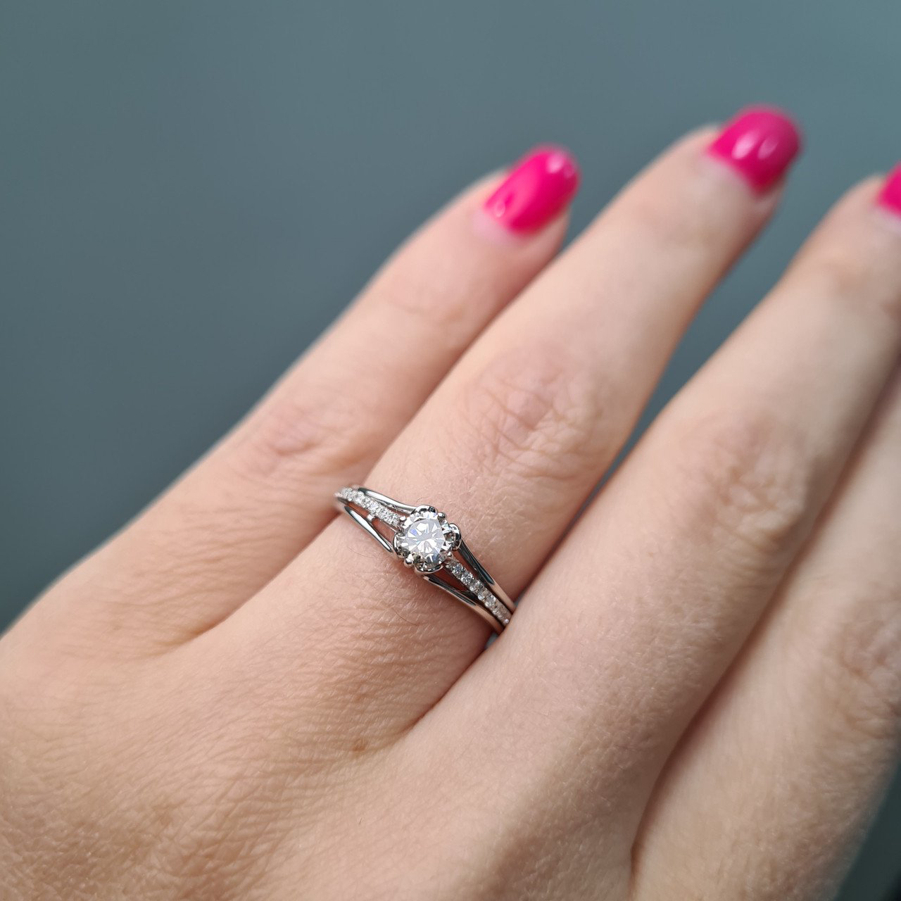 Кольцо Deimantas 94141644 18р 2,61гр 0,49ct. купить,NaN