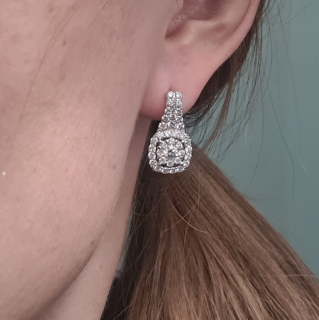 Серьги Deimantas 95975096 6,77гр 2,33ct. купить,NaN