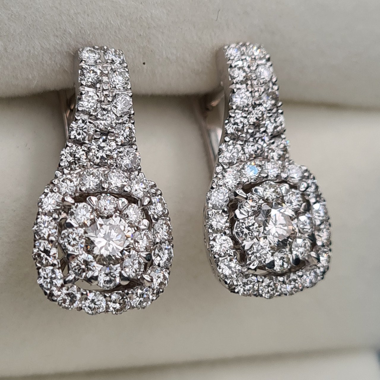 Серьги Deimantas 95975096 6,77гр 2,33ct. купить,NaN