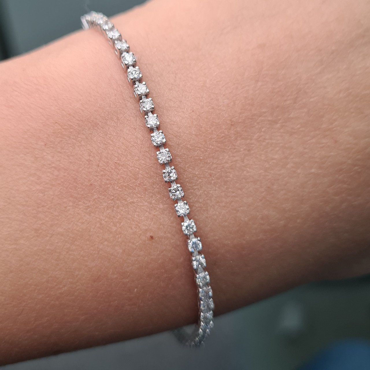 Браслет Deimantas 94142299 4,98гр 1,90ct. купить,NaN