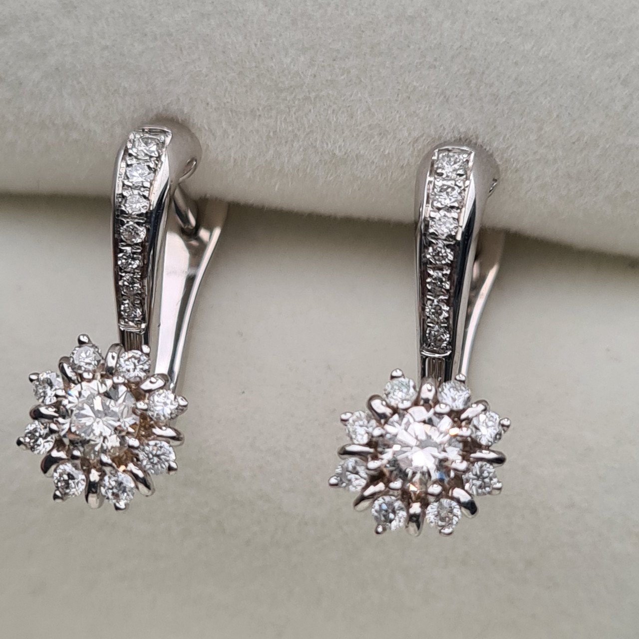 Серьги Deimantas 95975102 2,97гр 0,53ct. купить,NaN