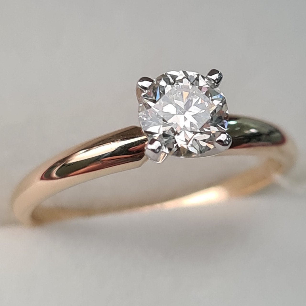 Кольцо Deimantas 79909422 16,5р 2гр 0,56ct. купить,NaN