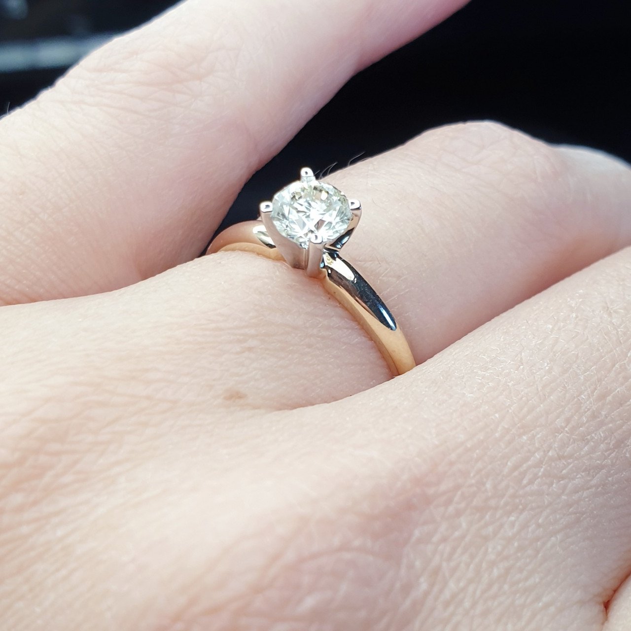 Кольцо Deimantas 79909422 16,5р 2гр 0,56ct. купить,NaN