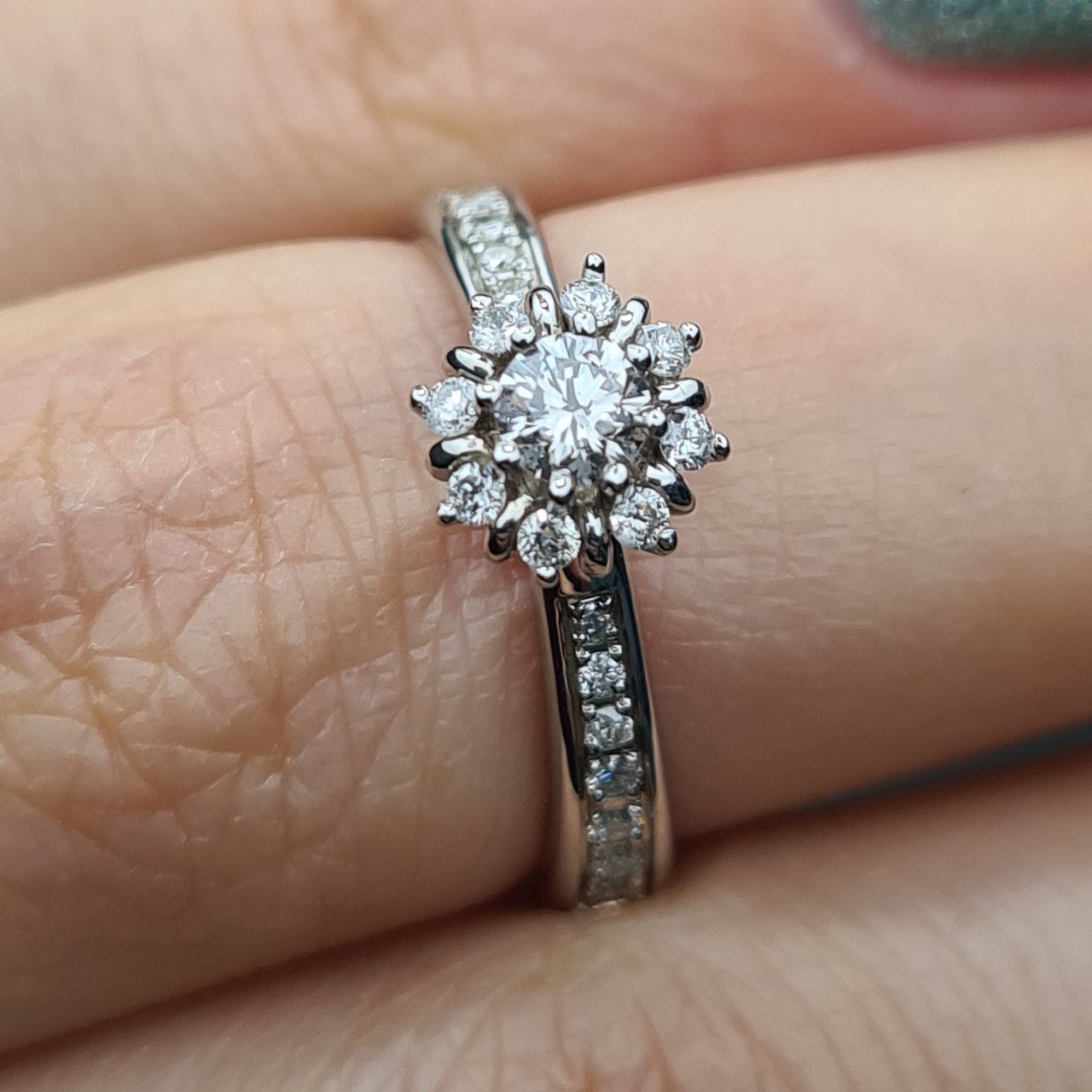 Кольцо Deimantas 95975099 16р 2,97гр 0,41ct. купить,NaN