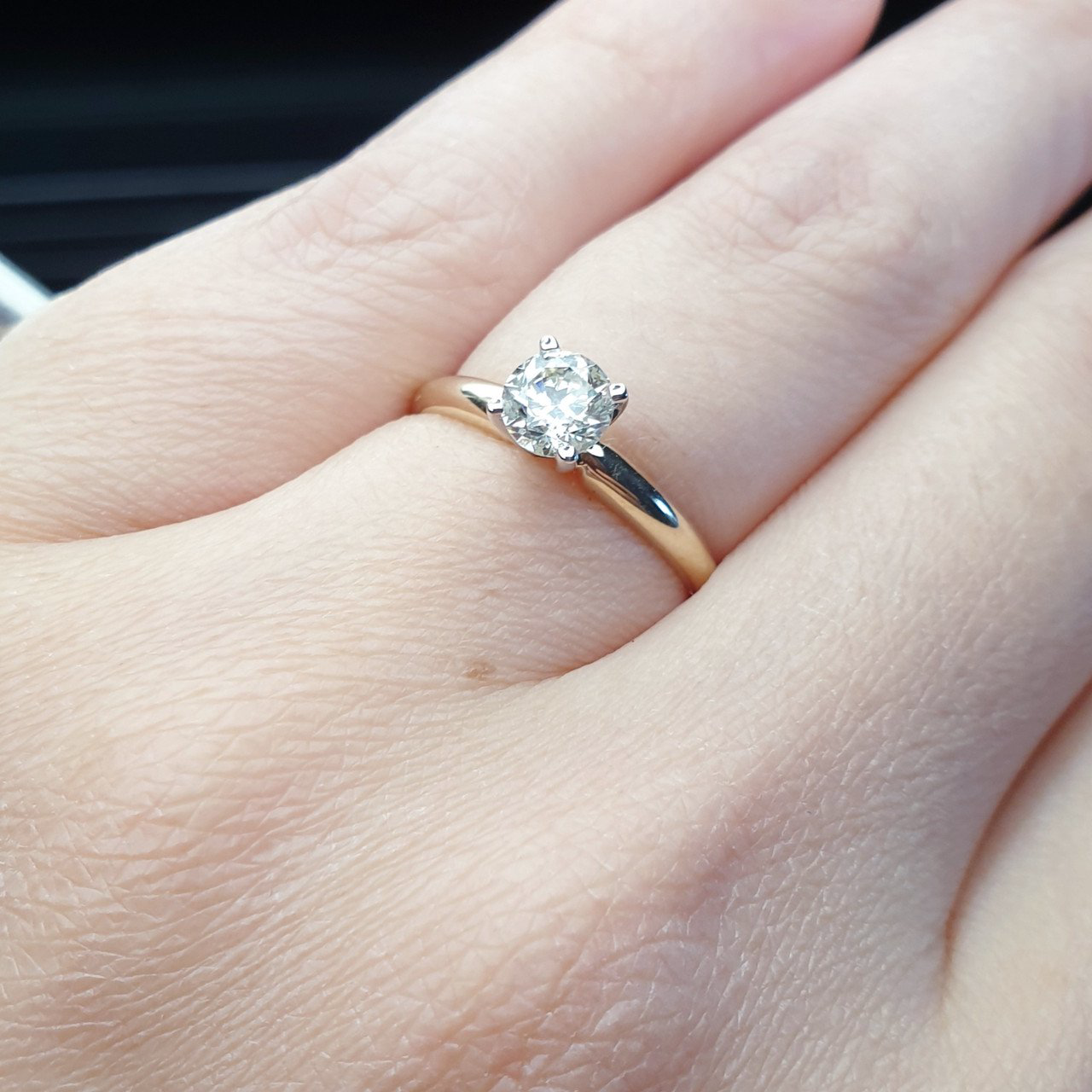 Кольцо Deimantas 79909422 16,5р 2гр 0,56ct. купить,NaN