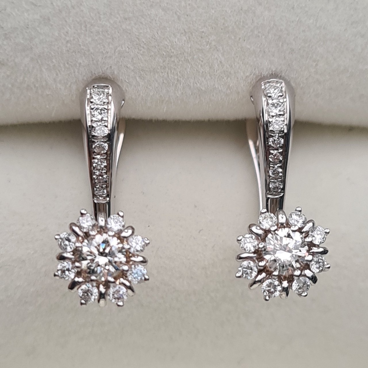 Серьги Deimantas 95975102 2,97гр 0,53ct. купить,NaN
