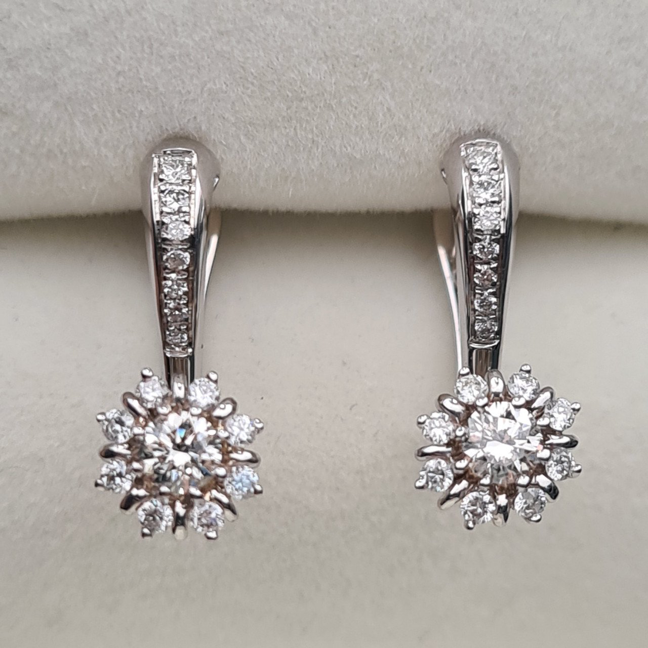 Серьги Deimantas 95975102 2,97гр 0,53ct. купить,NaN