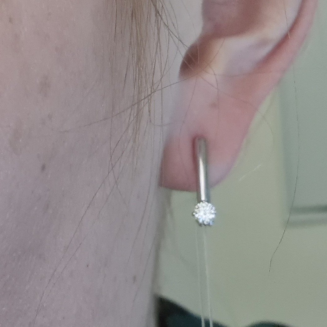 Серьги Deimantas 98178115 2,6гр 0,48ct. купить,NaN