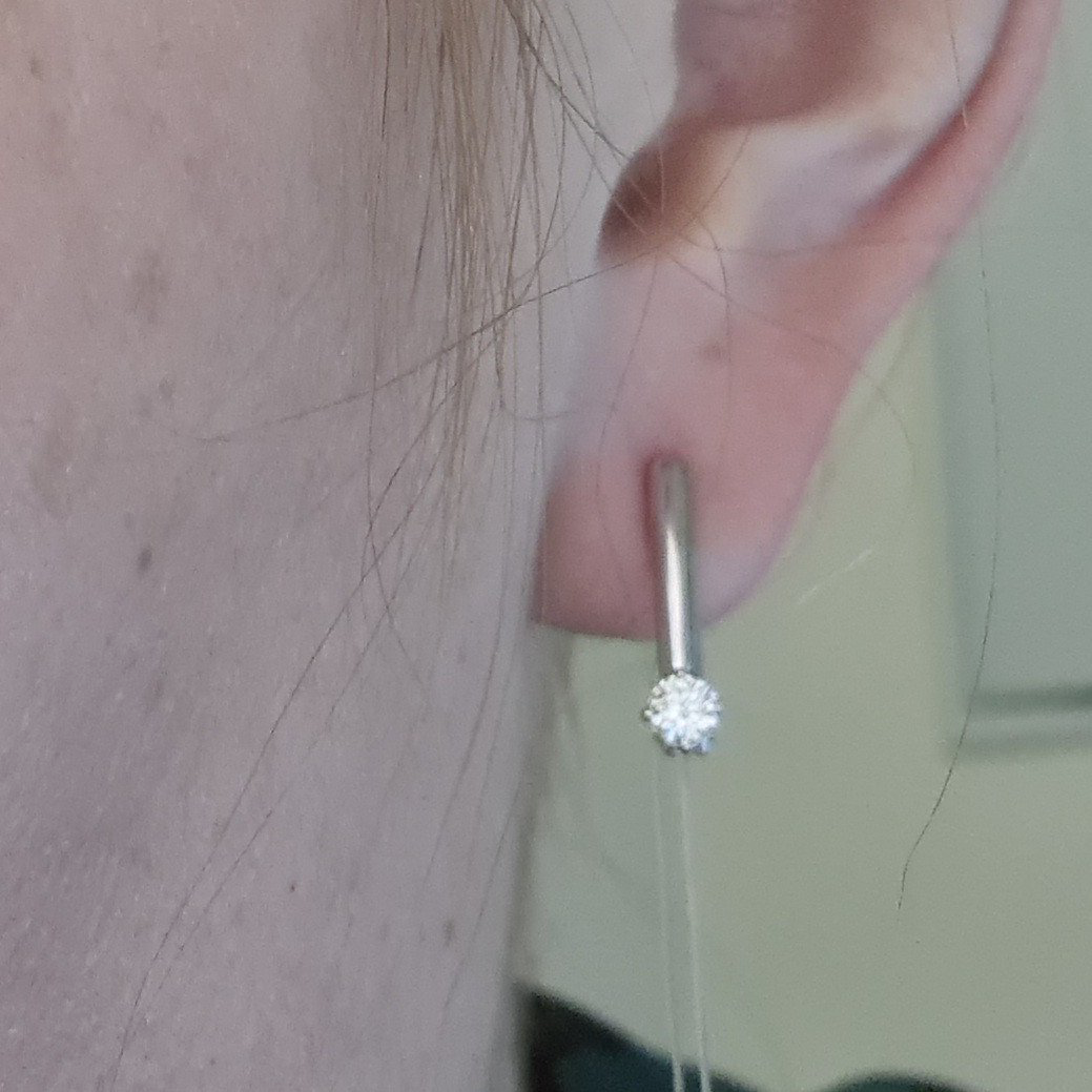 Серьги Deimantas 98178115 2,6гр 0,48ct. купить,NaN