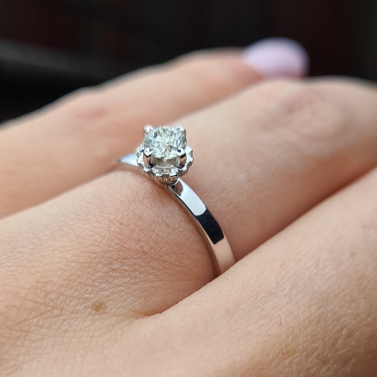 Кольцо Deimantas 81001492 16,51р 2,52гр 0,33ct. купить,NaN