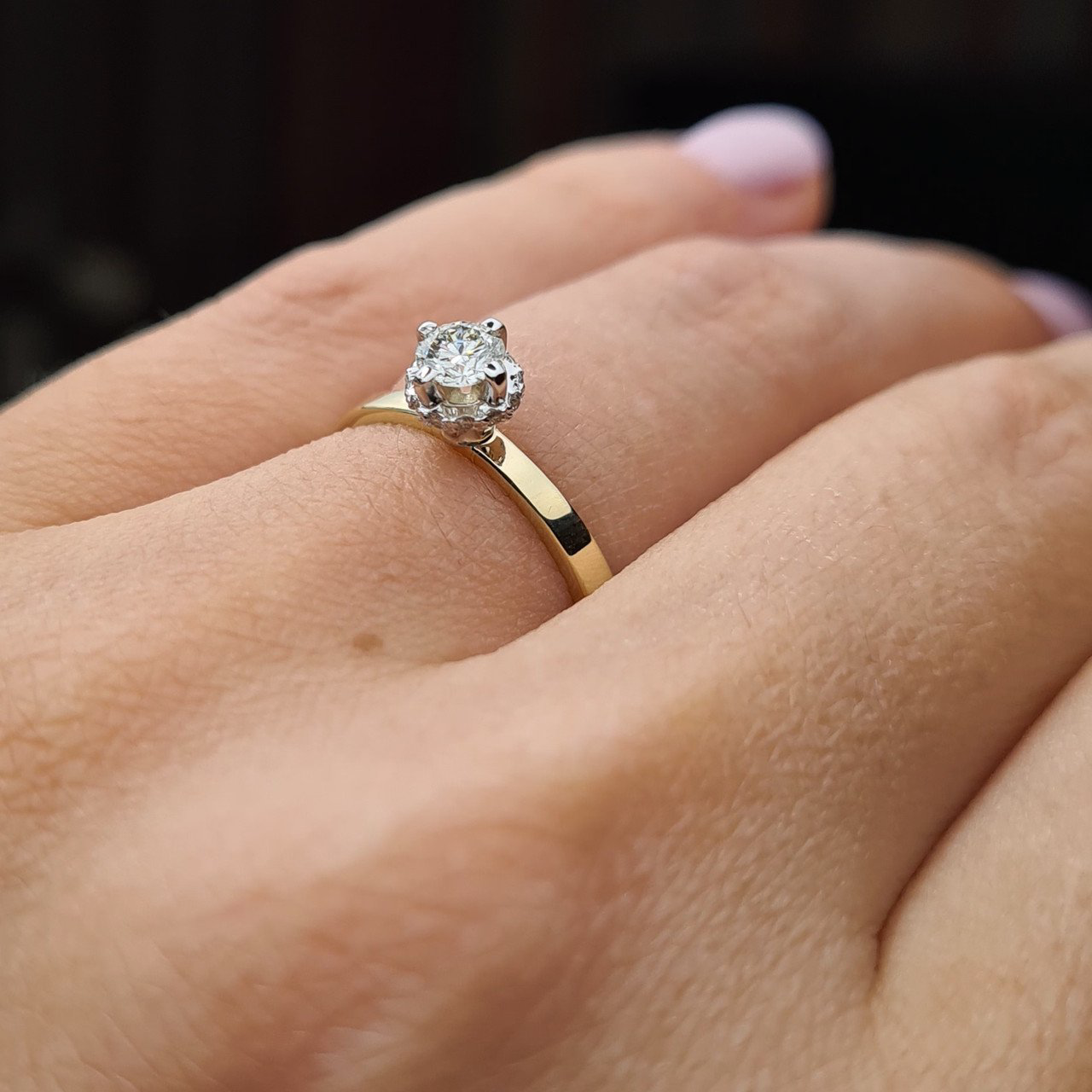 Кольцо Deimantas 81001506 16,51р 2,5гр 0,30ct. купить,NaN