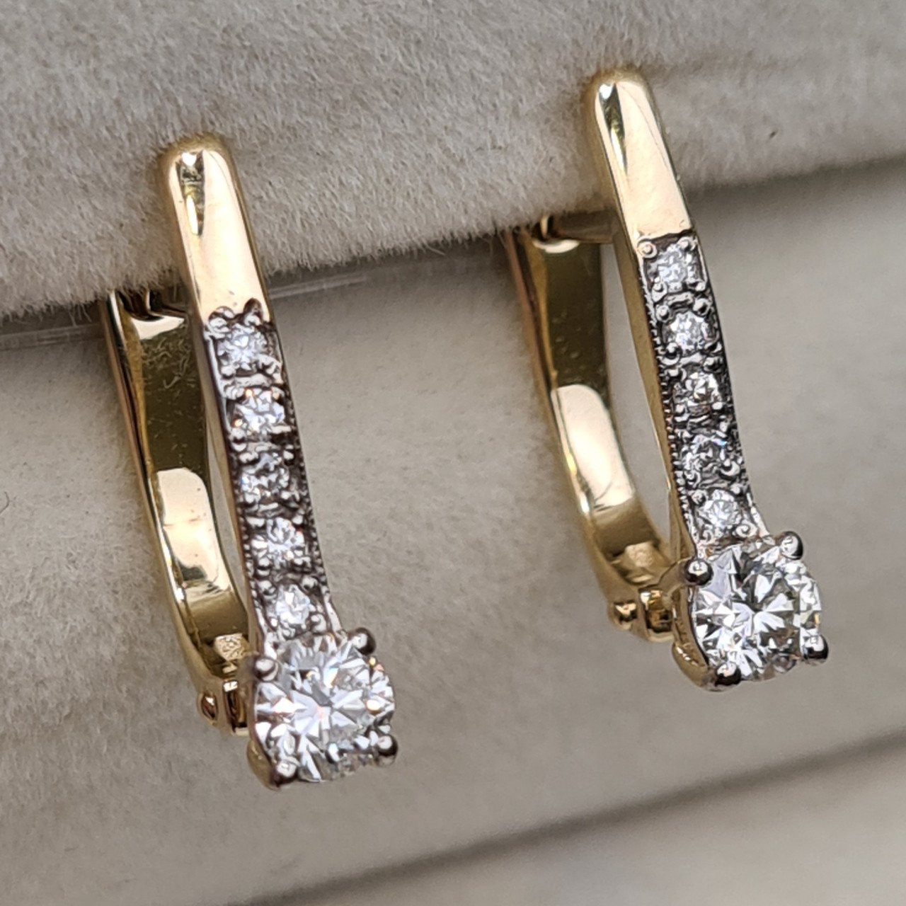 Серьги Deimantas 98178129 2,45гр 0,46ct. купить,NaN