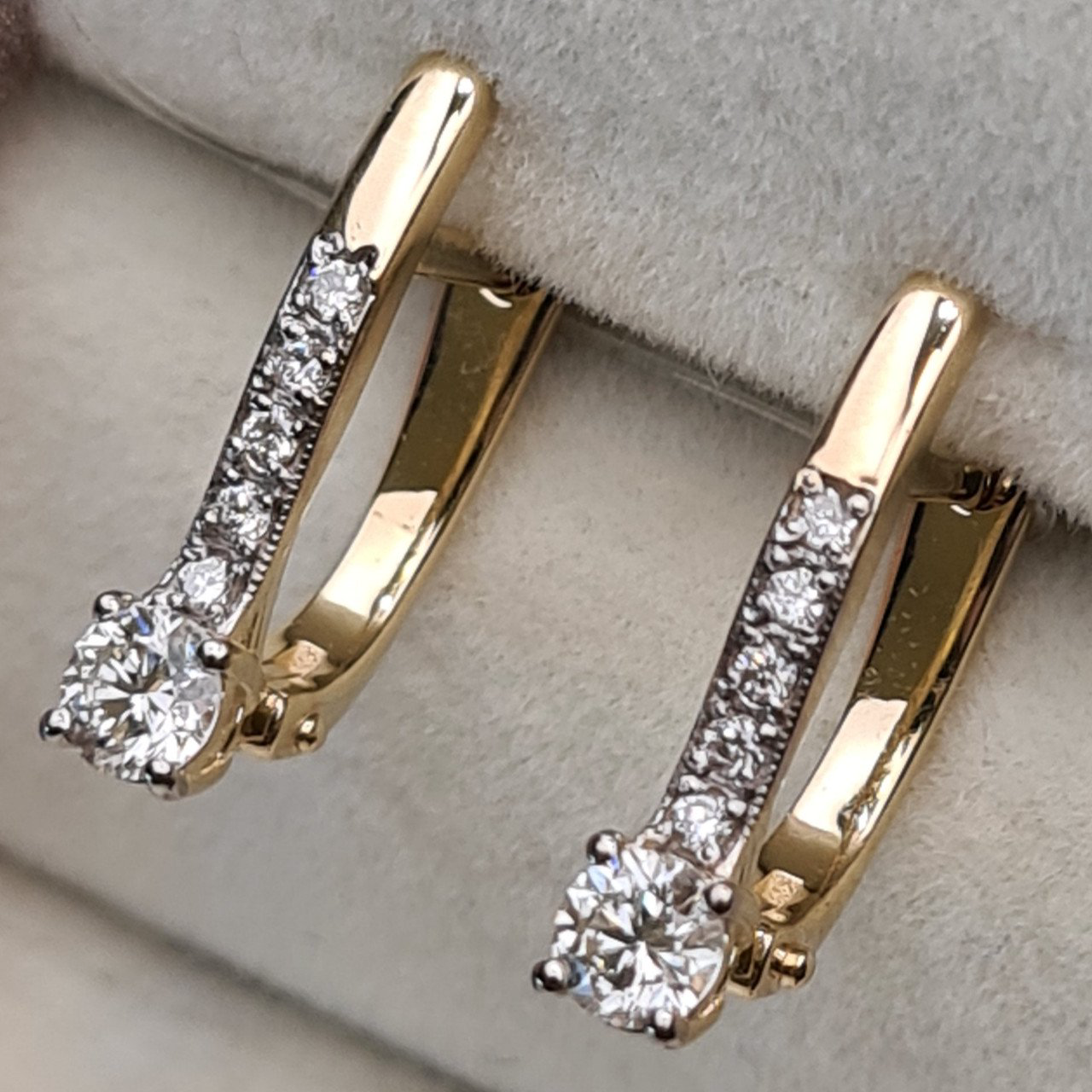 Серьги Deimantas 98178129 2,45гр 0,46ct. купить,NaN