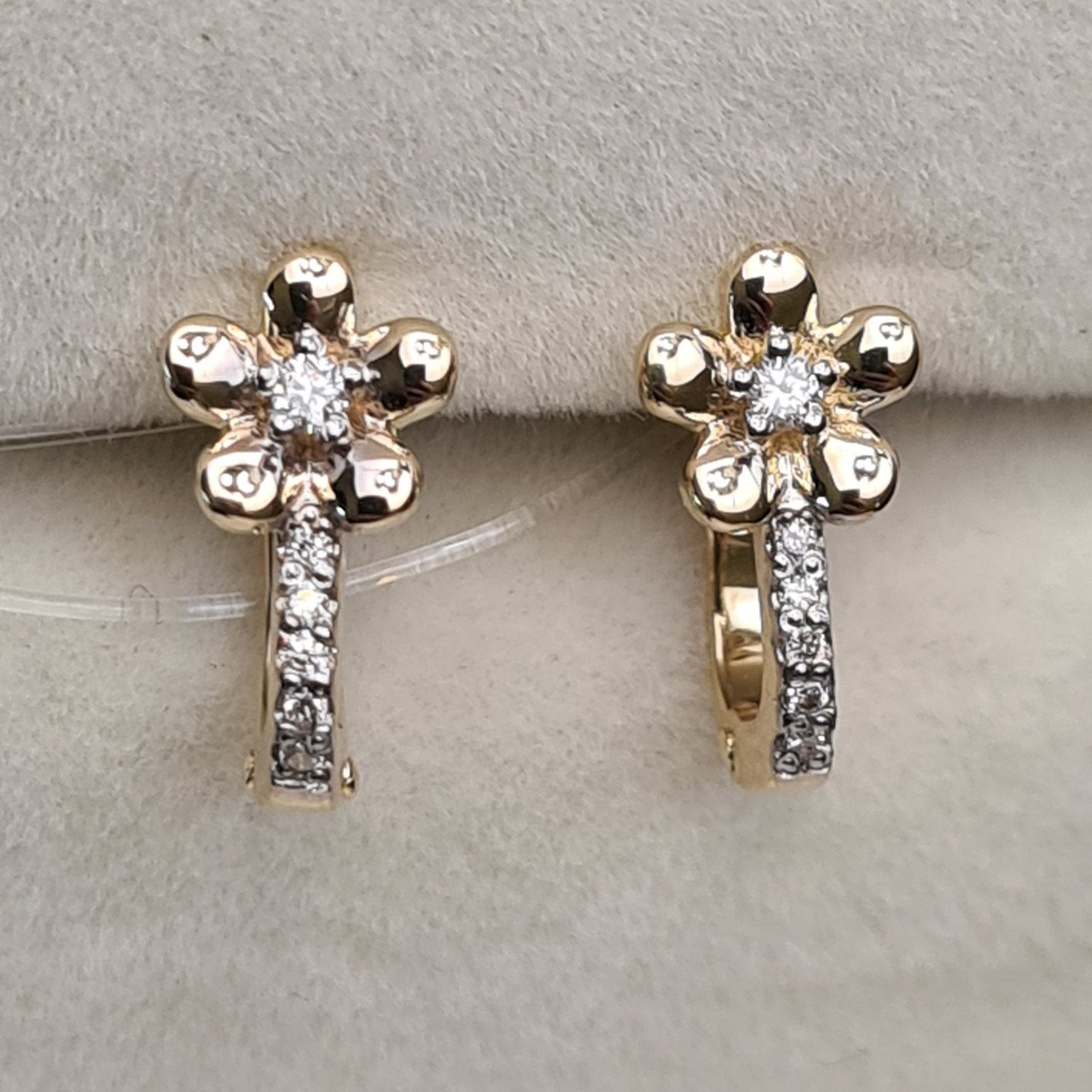Серьги Deimantas 98178132 1,93гр 0,094ct. купить,NaN