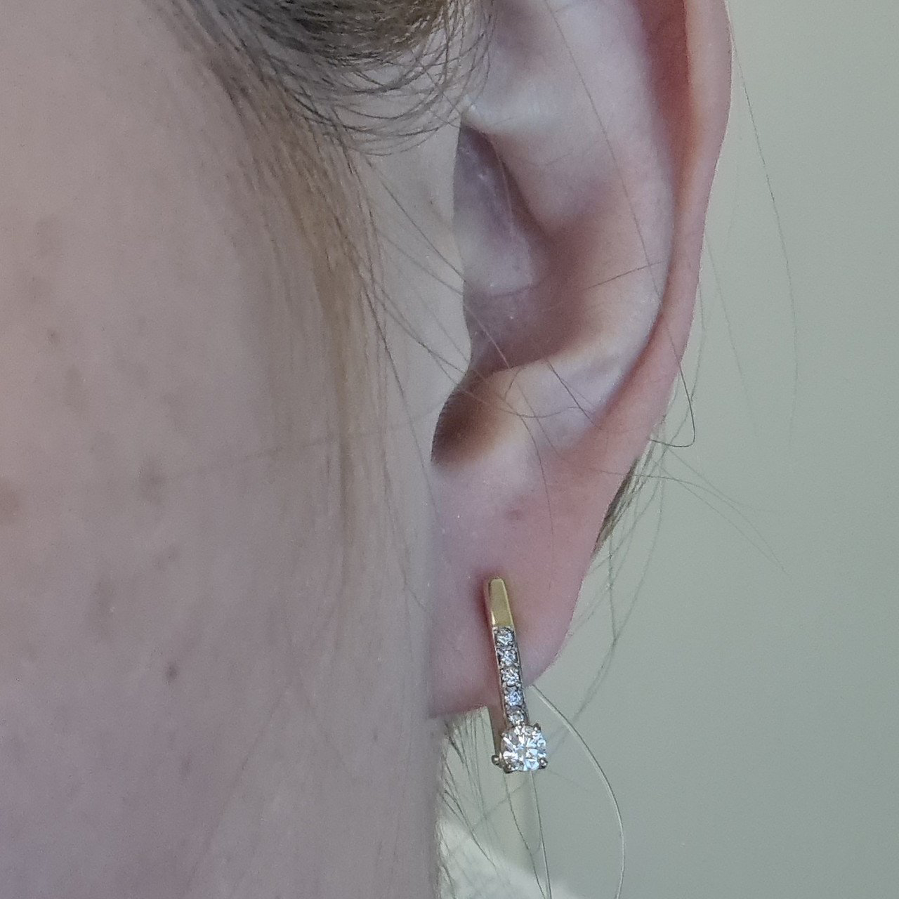 Серьги Deimantas 98178129 2,45гр 0,46ct. купить,NaN