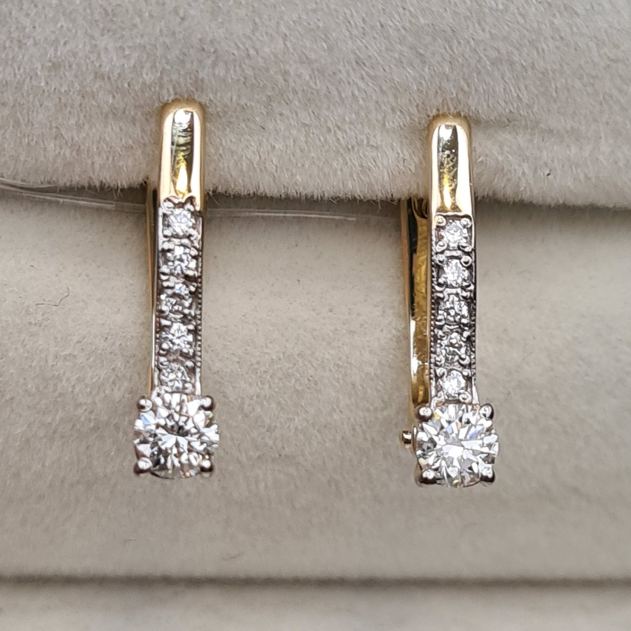 Серьги Deimantas 98178129 2,45гр 0,46ct. купить,NaN