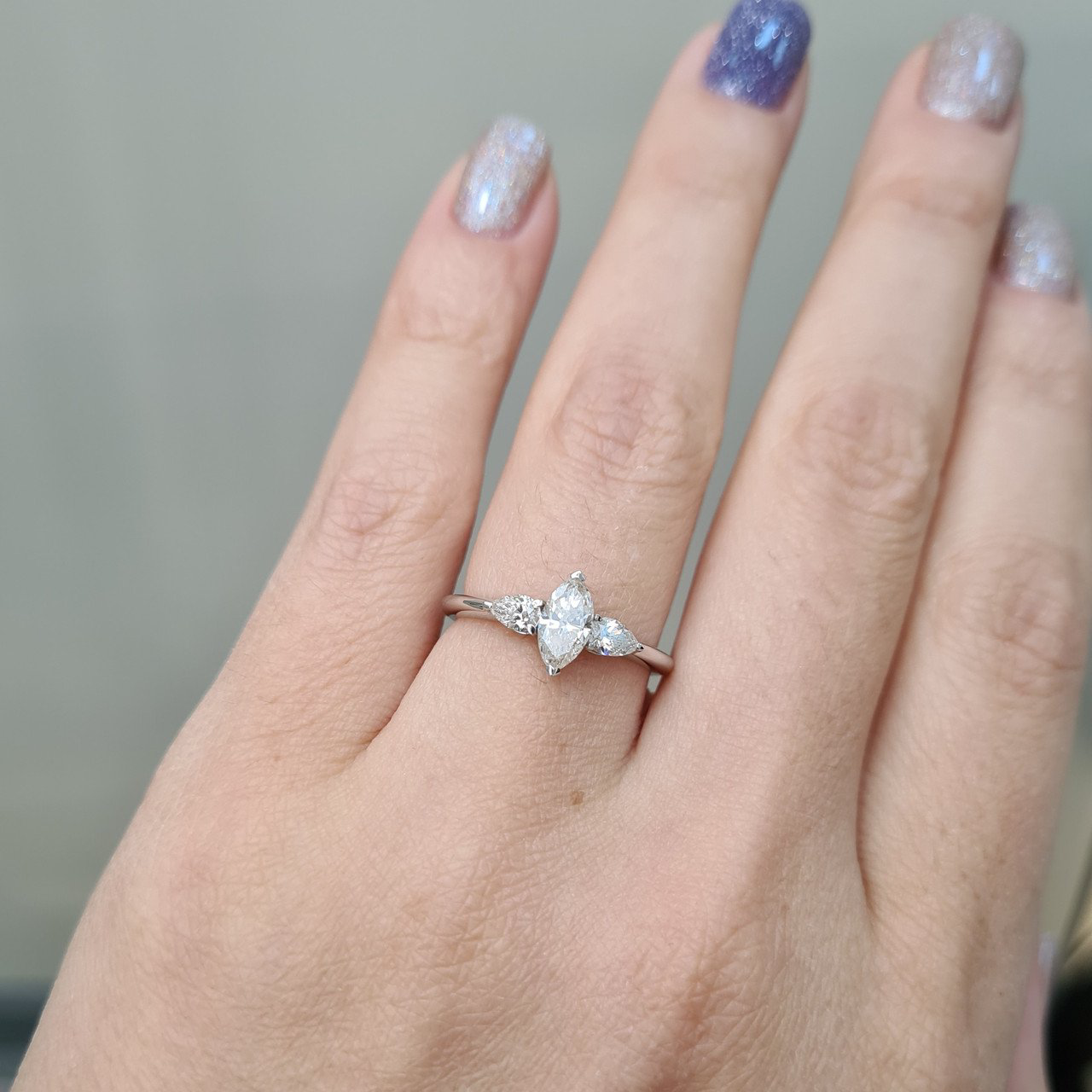 Кольцо Deimantas 94282976 16,5р 2,44гр 0,93ct. купить,NaN