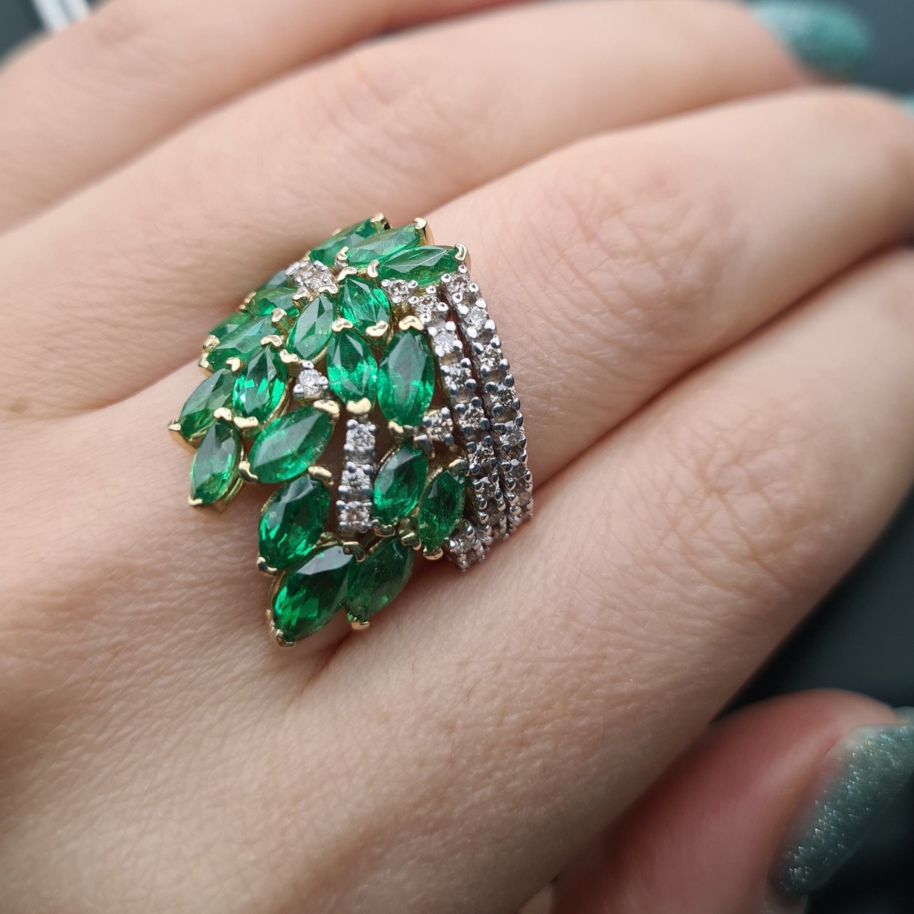 Кольцо Deimantas 95975180 18р 10,45гр 0,40ct. купить,NaN