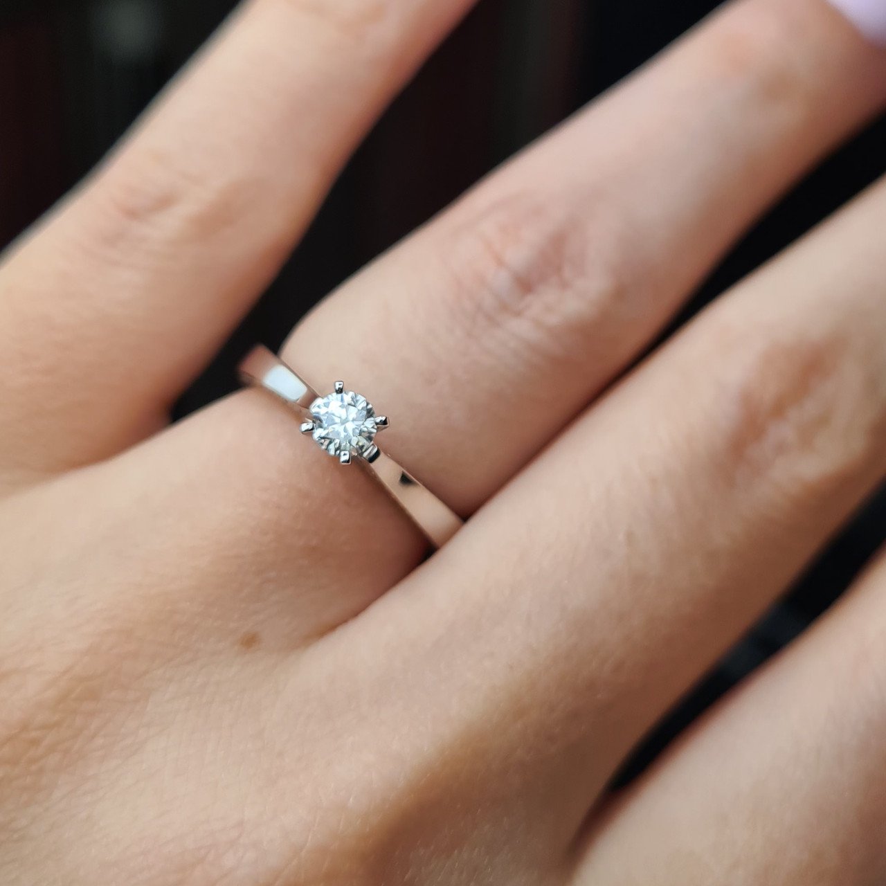 Кольцо Deimantas 81001654 16,51р 2,68гр 0,24ct. купить,NaN