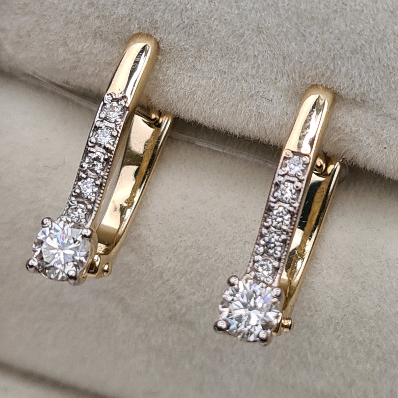 Серьги Deimantas 98178129 2,45гр 0,46ct. купить,NaN