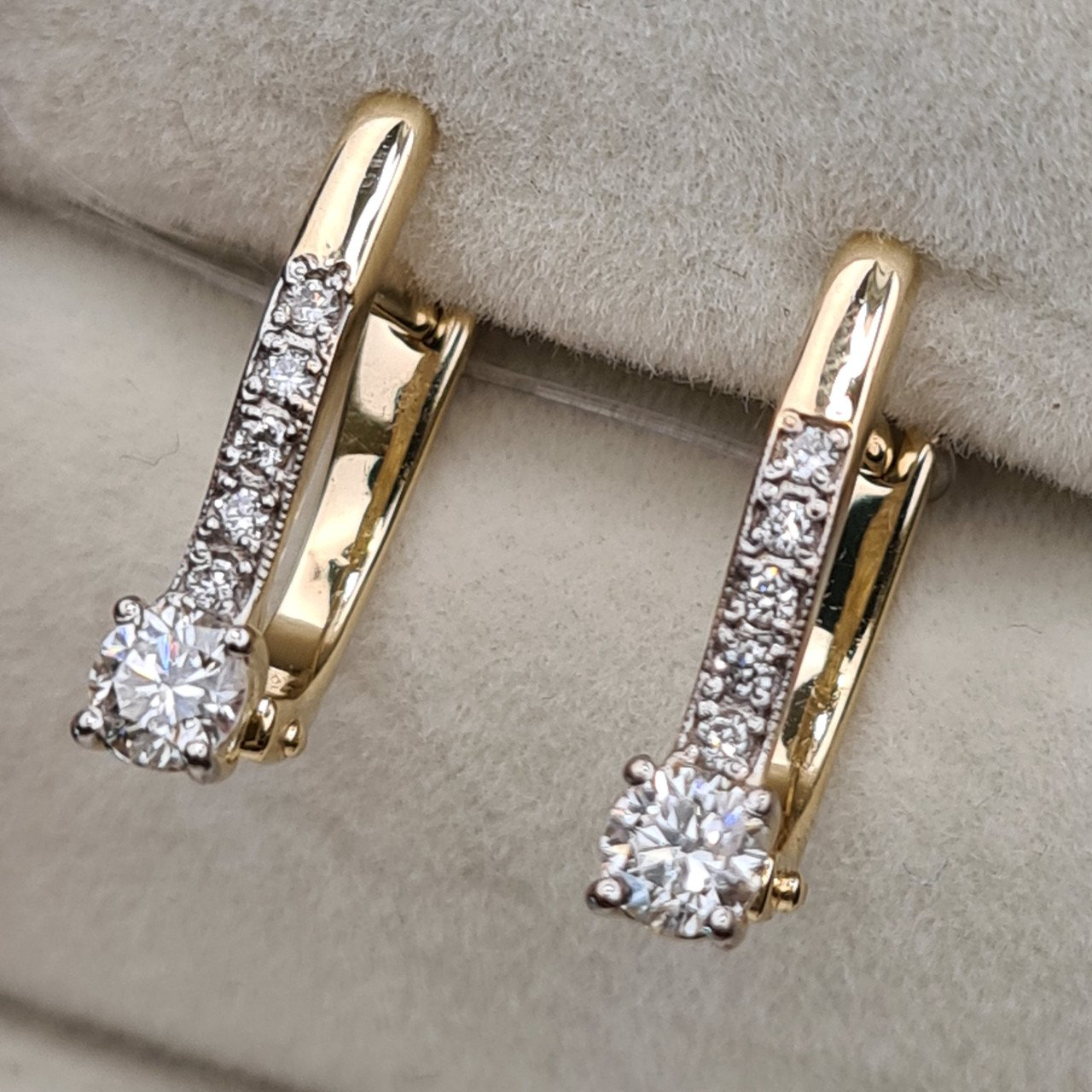 Серьги Deimantas 98178129 2,45гр 0,46ct. купить,NaN