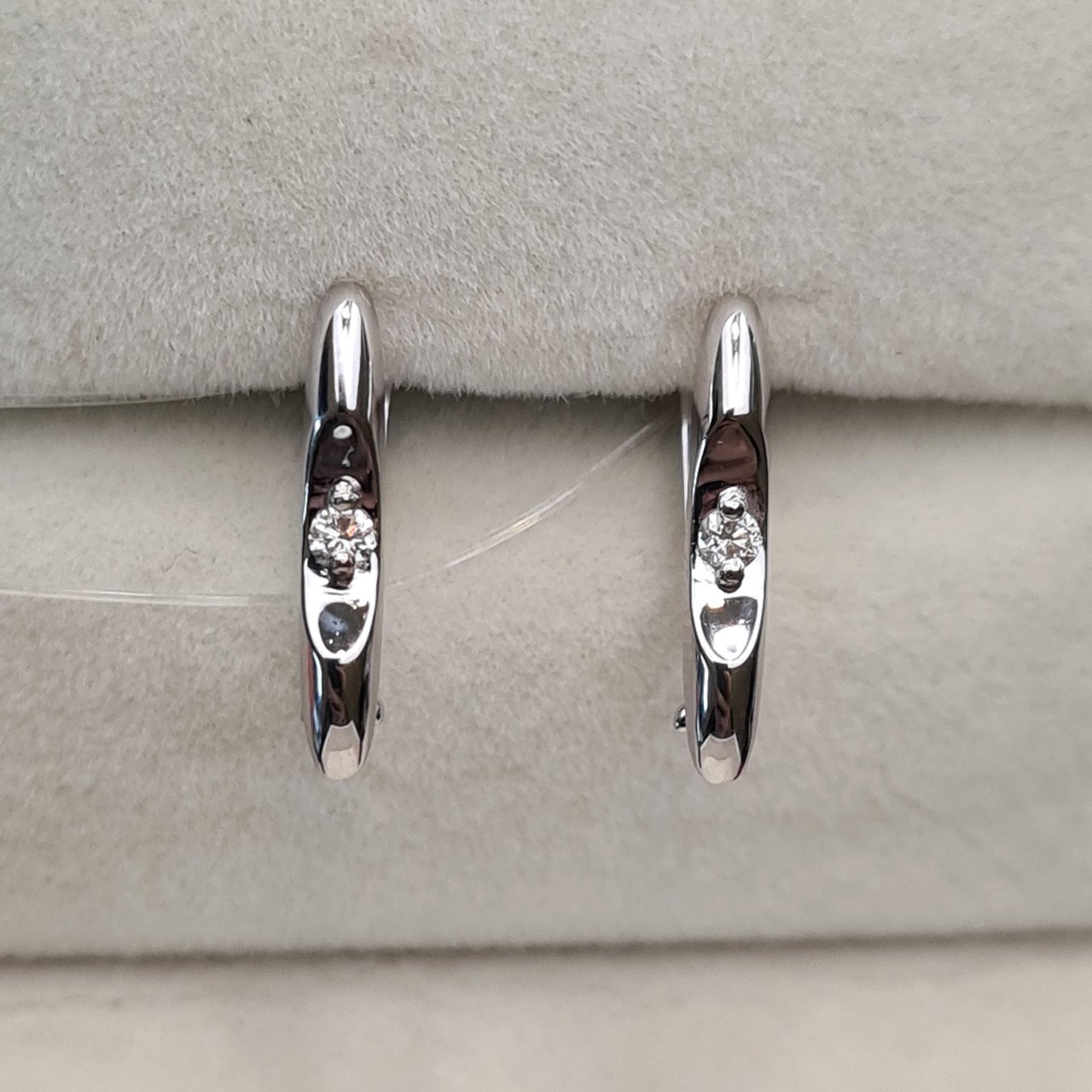 Серьги Deimantas 98178151 1,43гр 0,077ct. купить,NaN