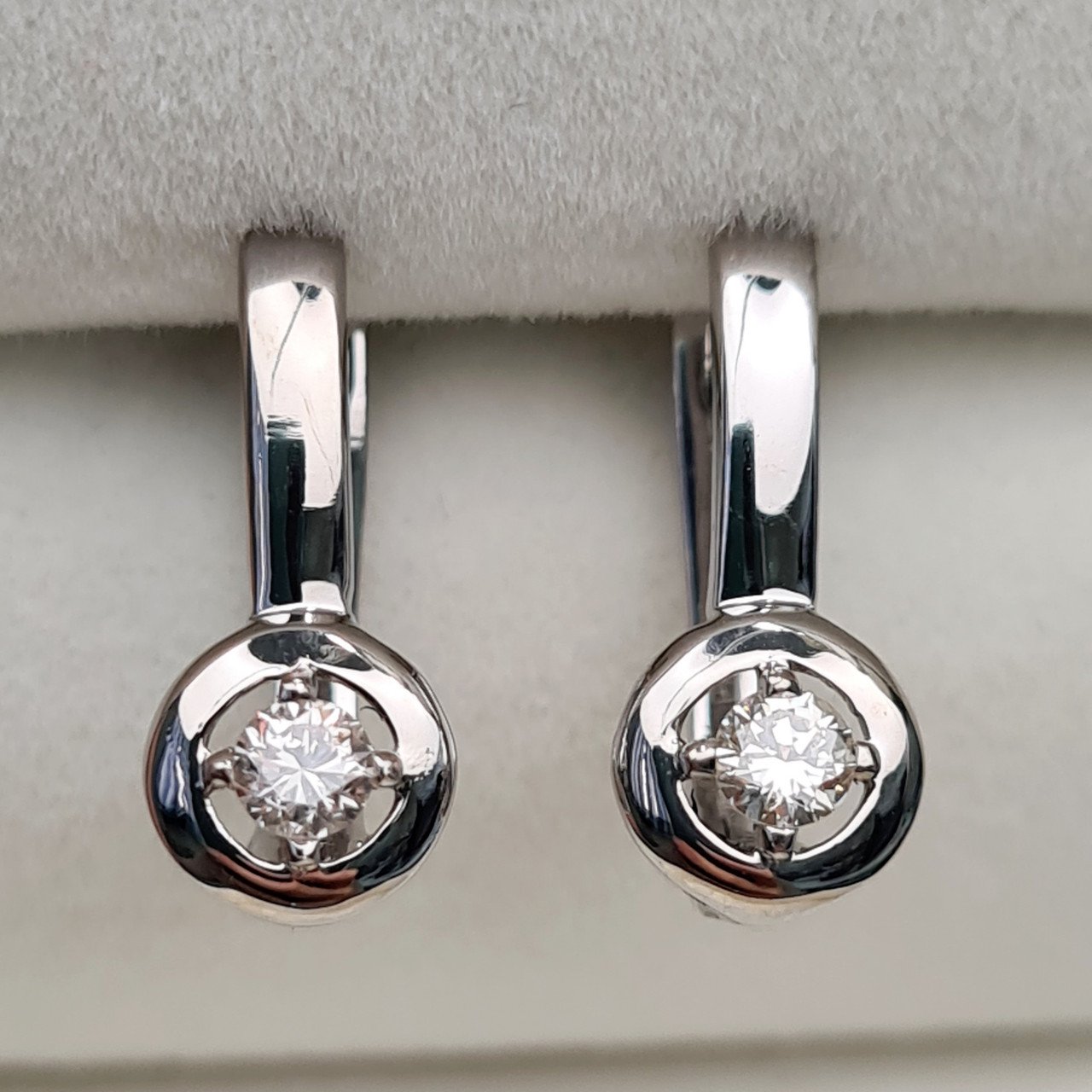 Серьги Deimantas 94448852 2,68гр 0,24ct. купить,NaN