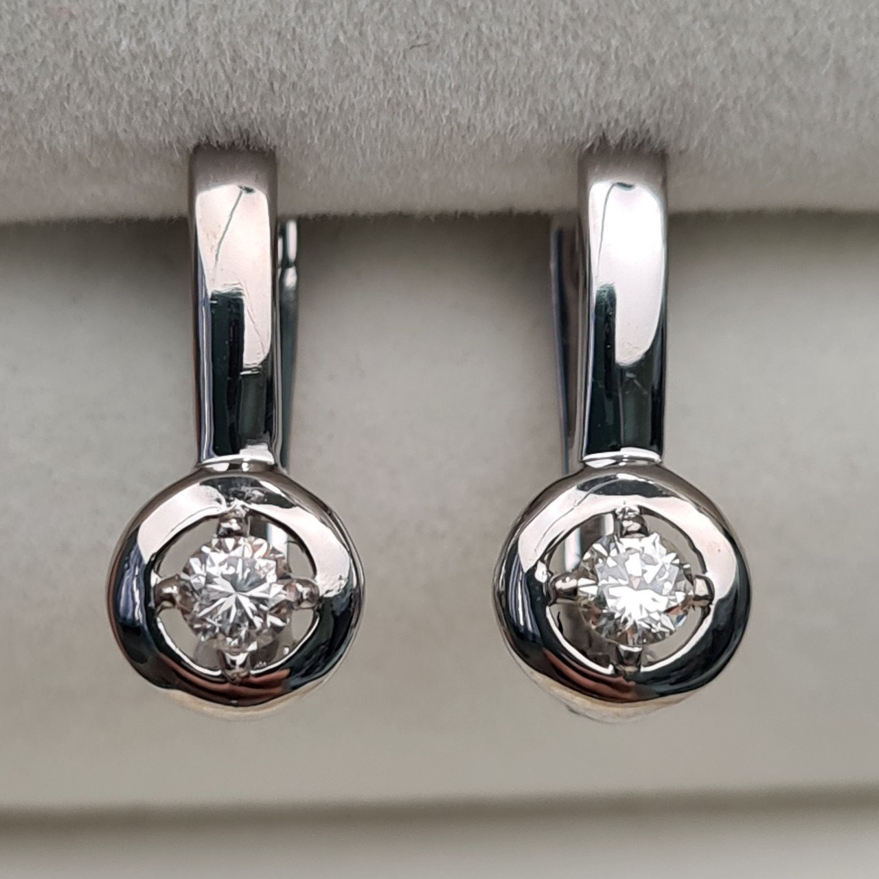 Серьги Deimantas 94448852 2,68гр 0,24ct. купить,NaN