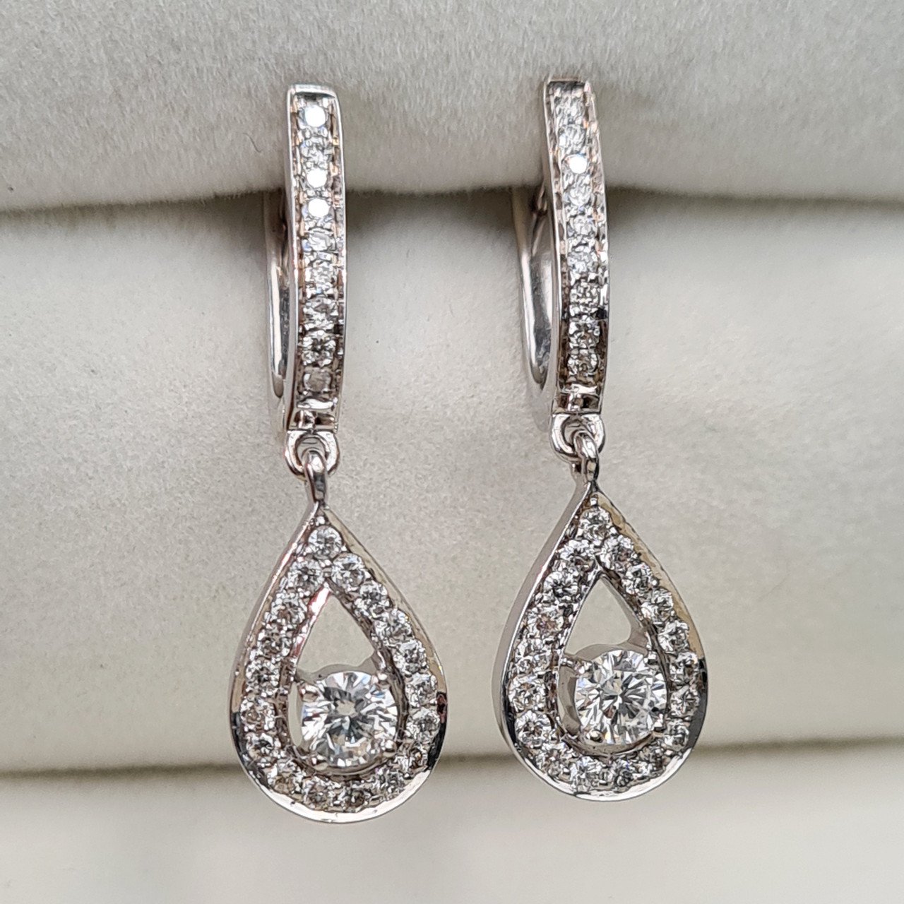 Серьги Deimantas 5,09гр 1,00ct. купить,NaN