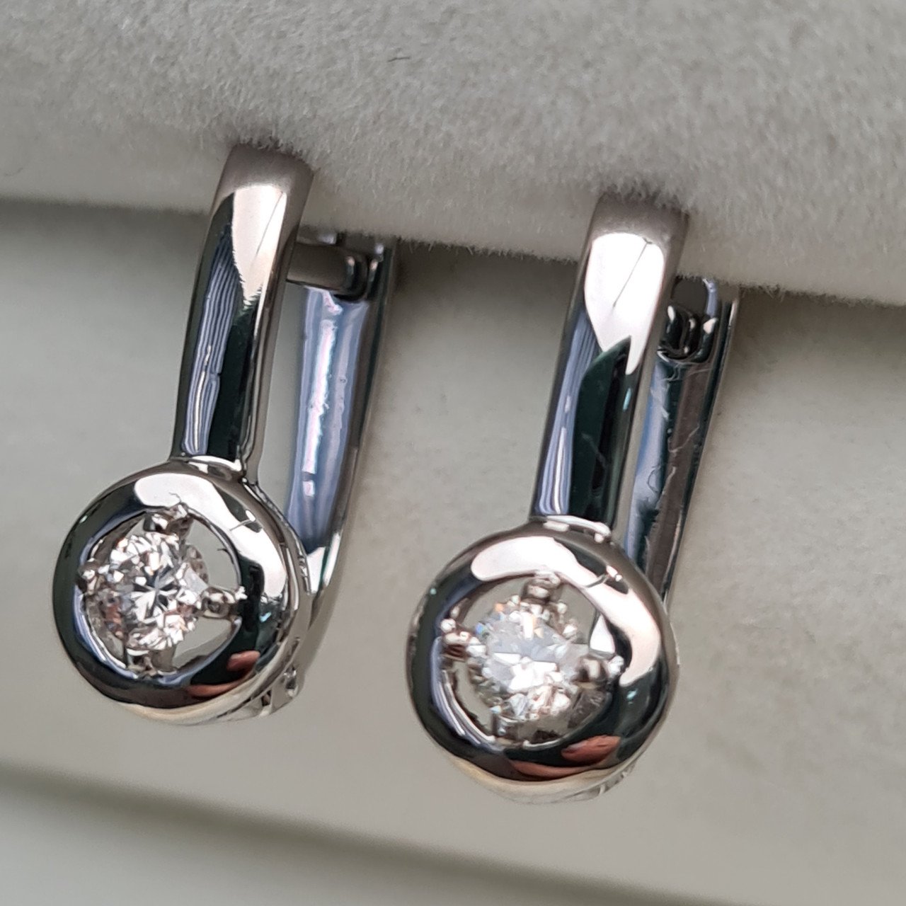 Серьги Deimantas 94448852 2,68гр 0,24ct. купить,NaN