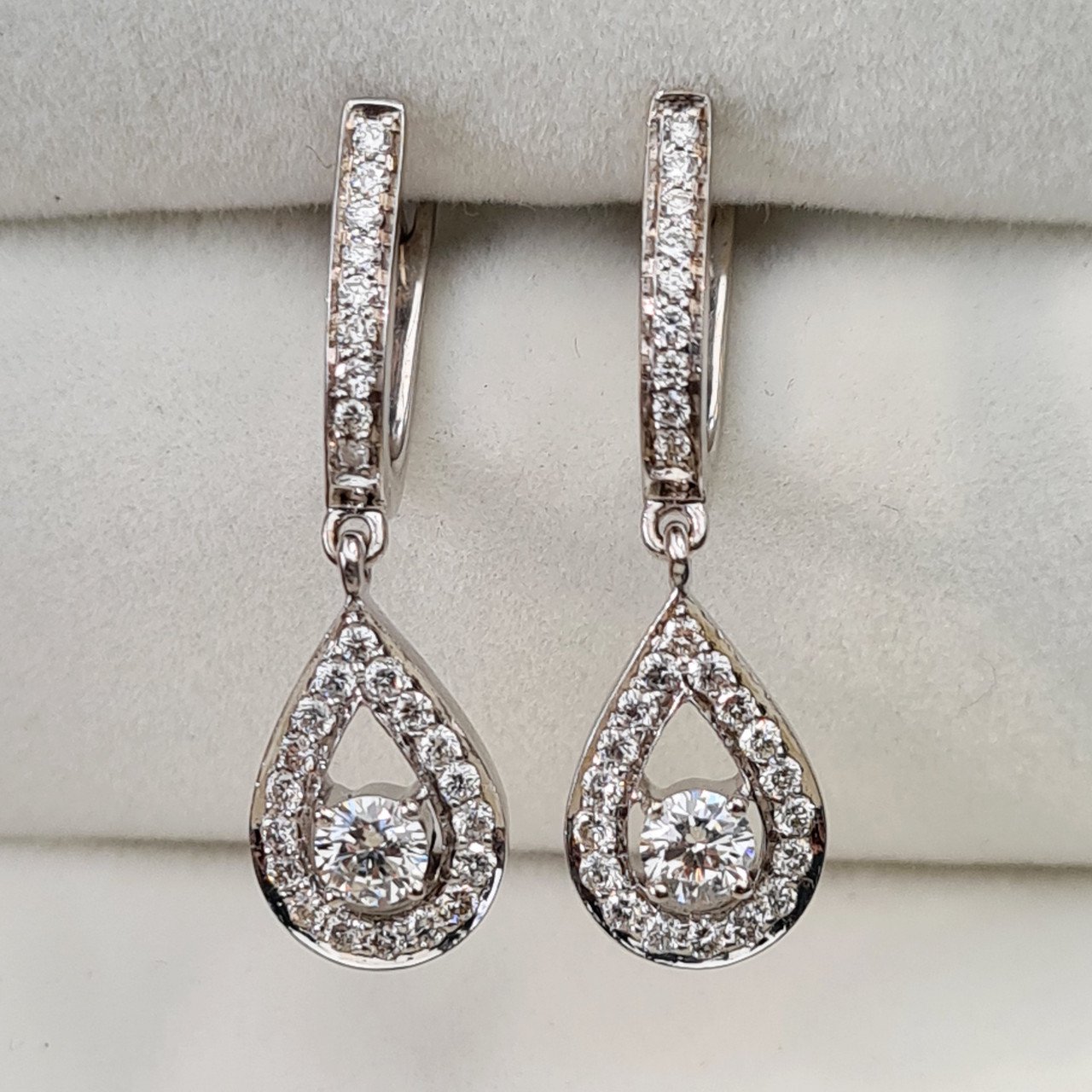 Серьги Deimantas 5,09гр 1,00ct. купить,NaN