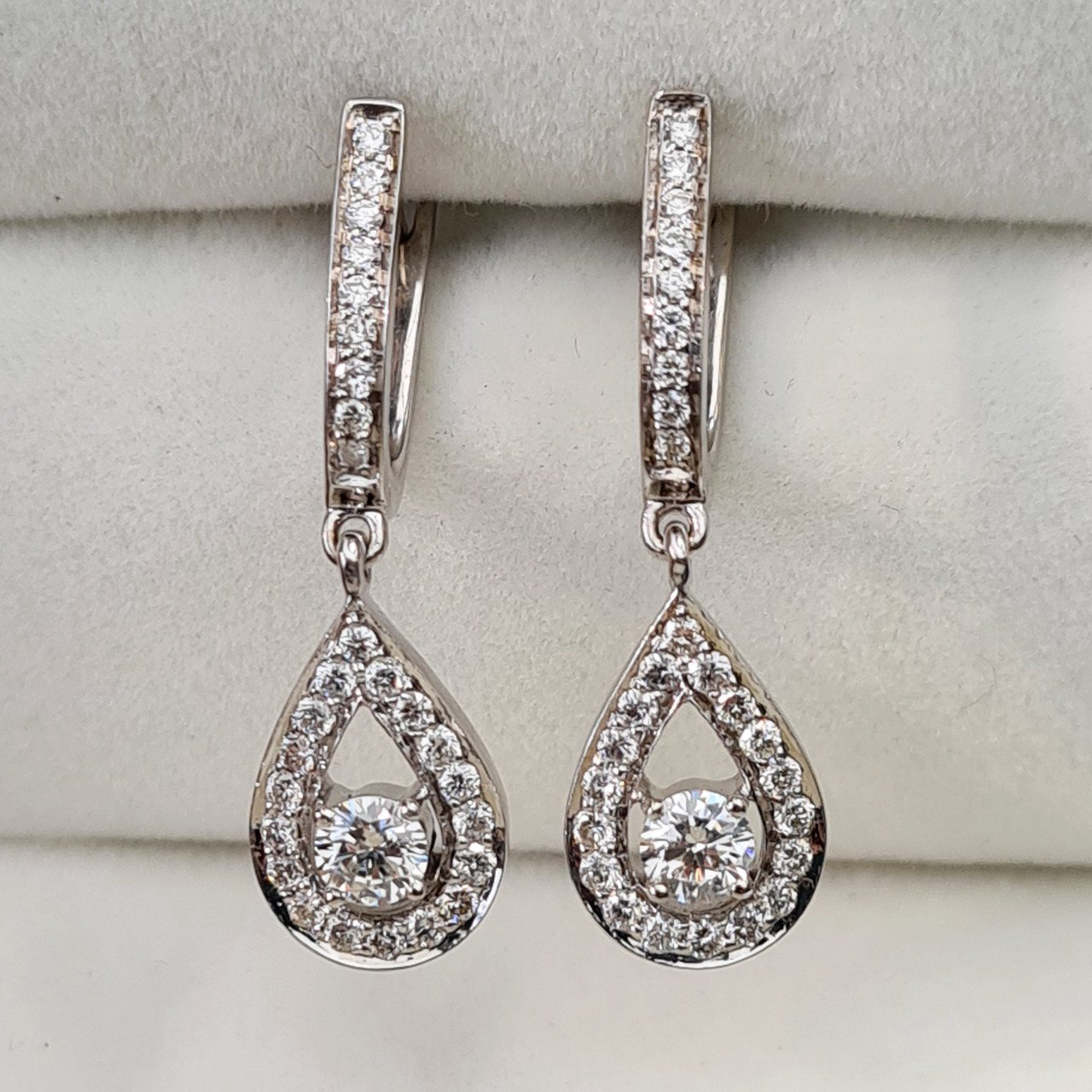 Серьги Deimantas 5,09гр 1,00ct. купить,NaN